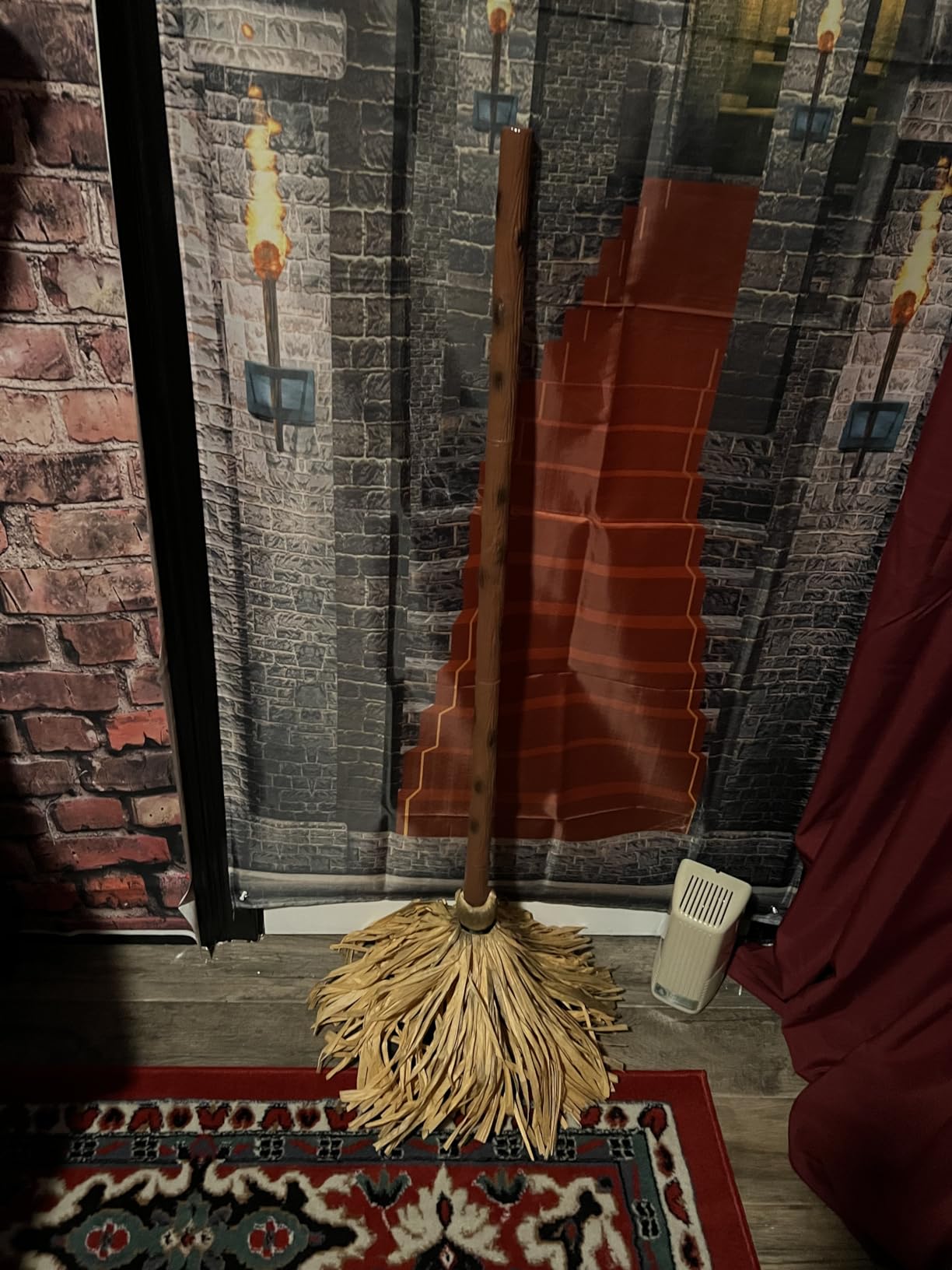 Floating Broomy Witch Broom