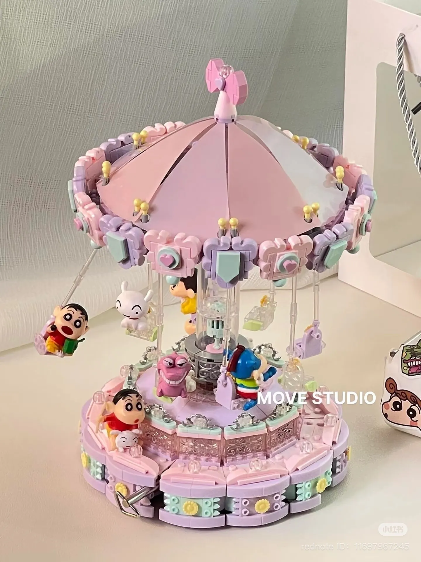 [PRE] Crayon Shin-chan Dream Flying Chair Building Blocks