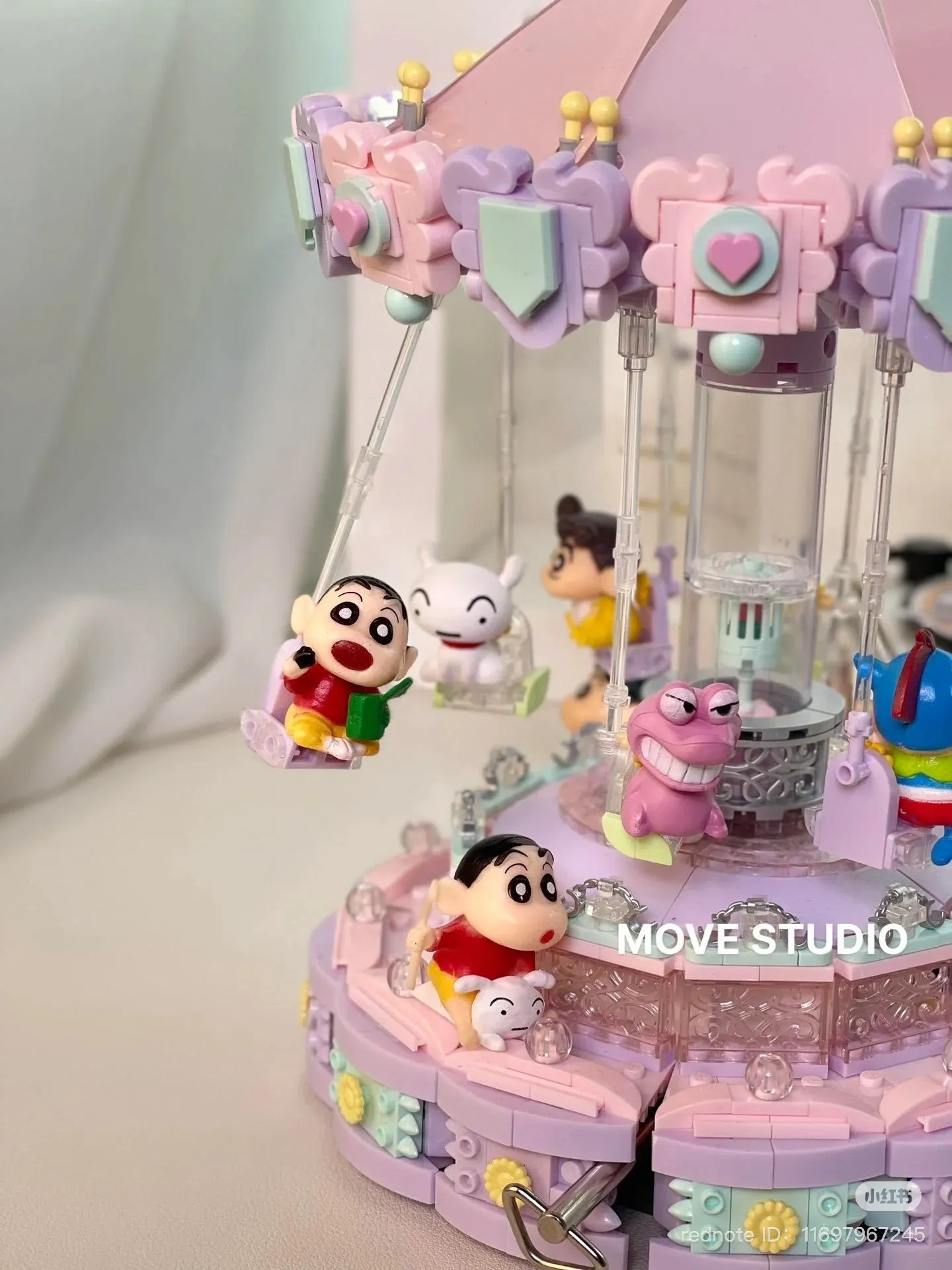 [PRE] Crayon Shin-chan Dream Flying Chair Building Blocks