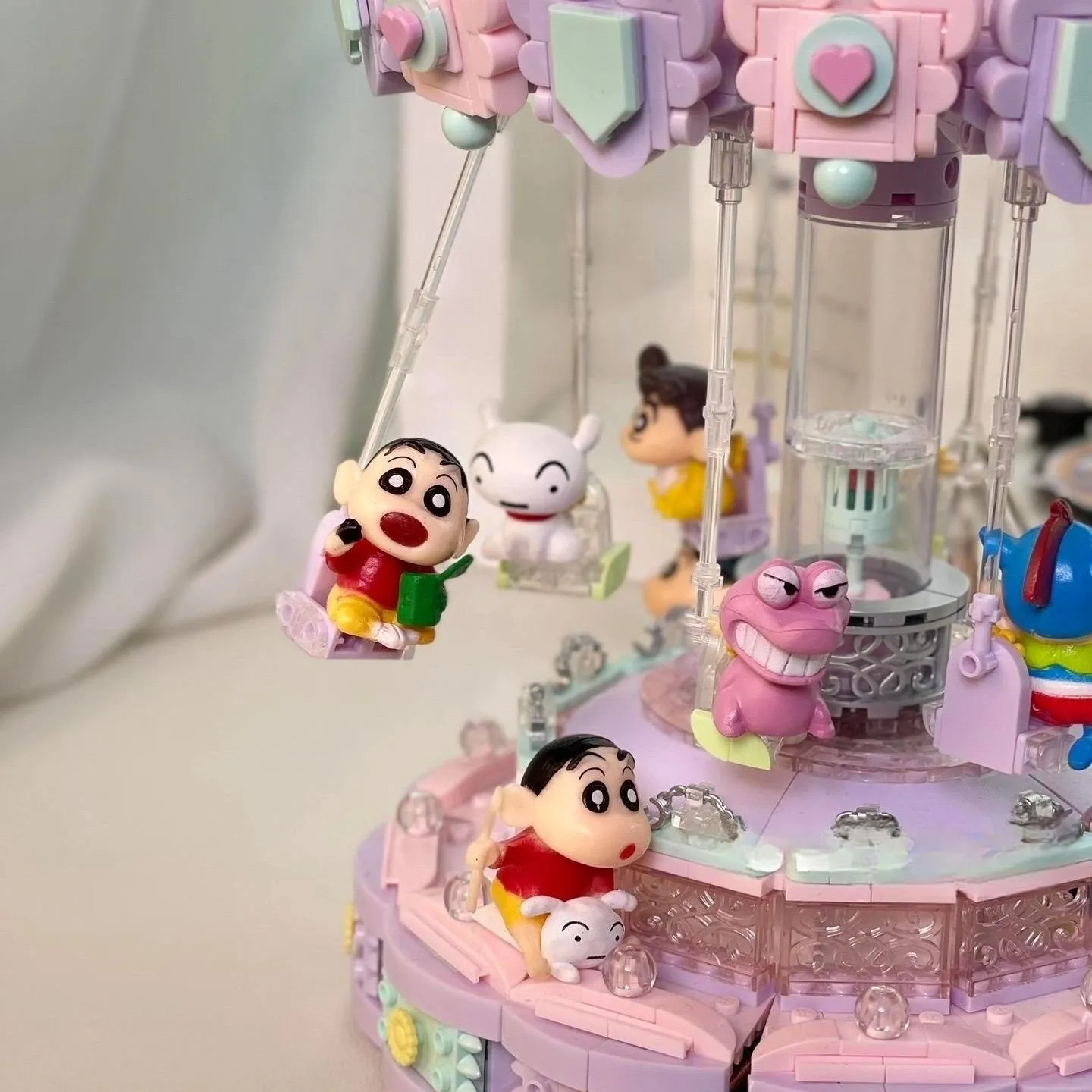 [PRE] Crayon Shin-chan Dream Flying Chair Building Blocks