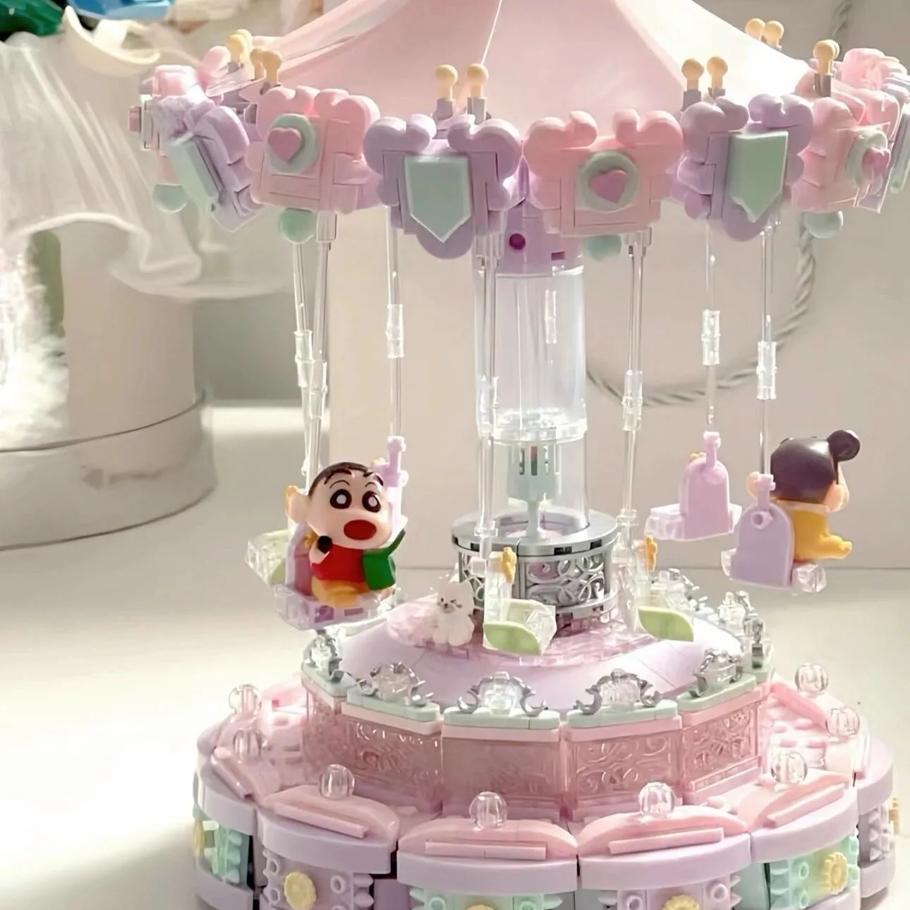 [PRE] Crayon Shin-chan Dream Flying Chair Building Blocks