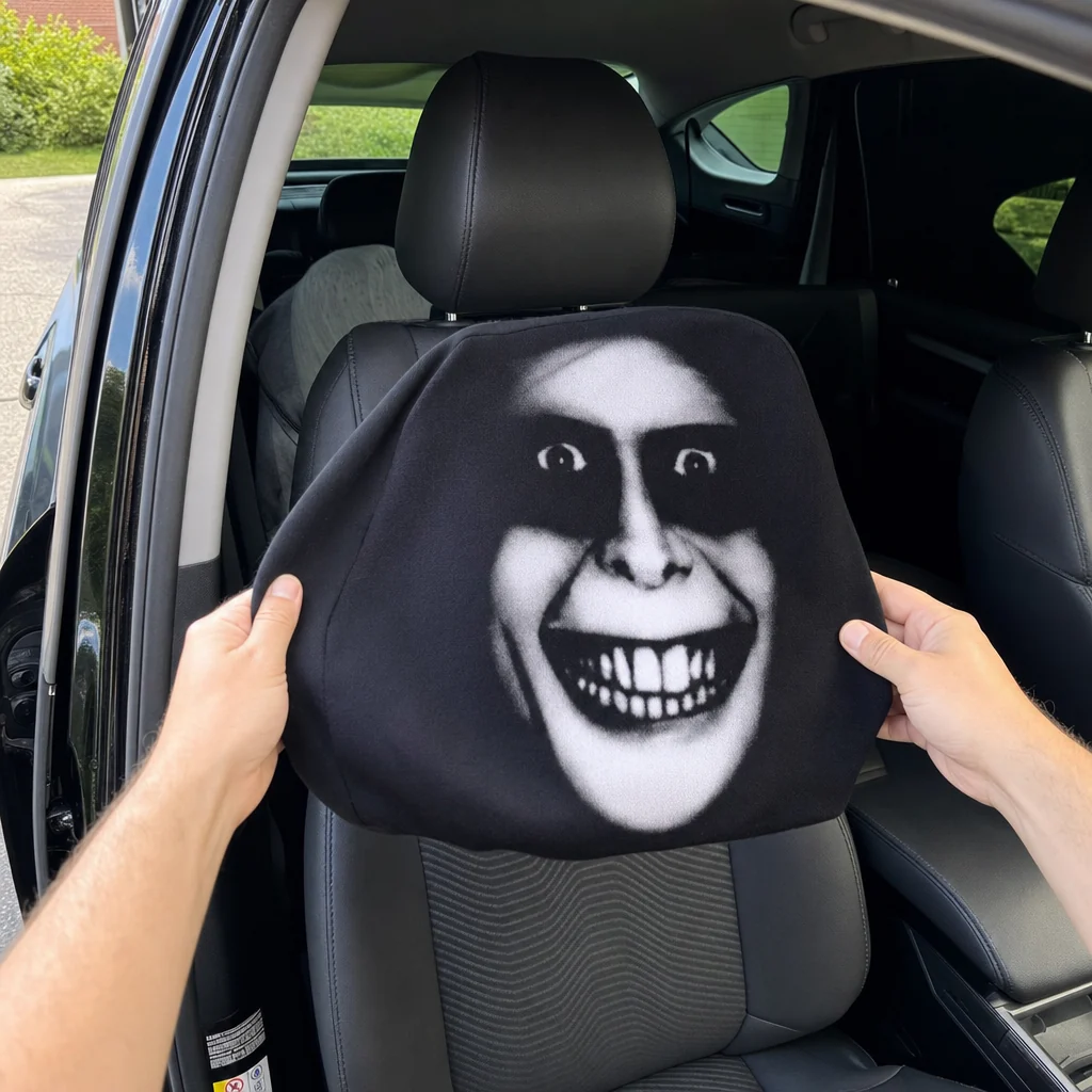 GrinRide - TheGrinning Headrestcover