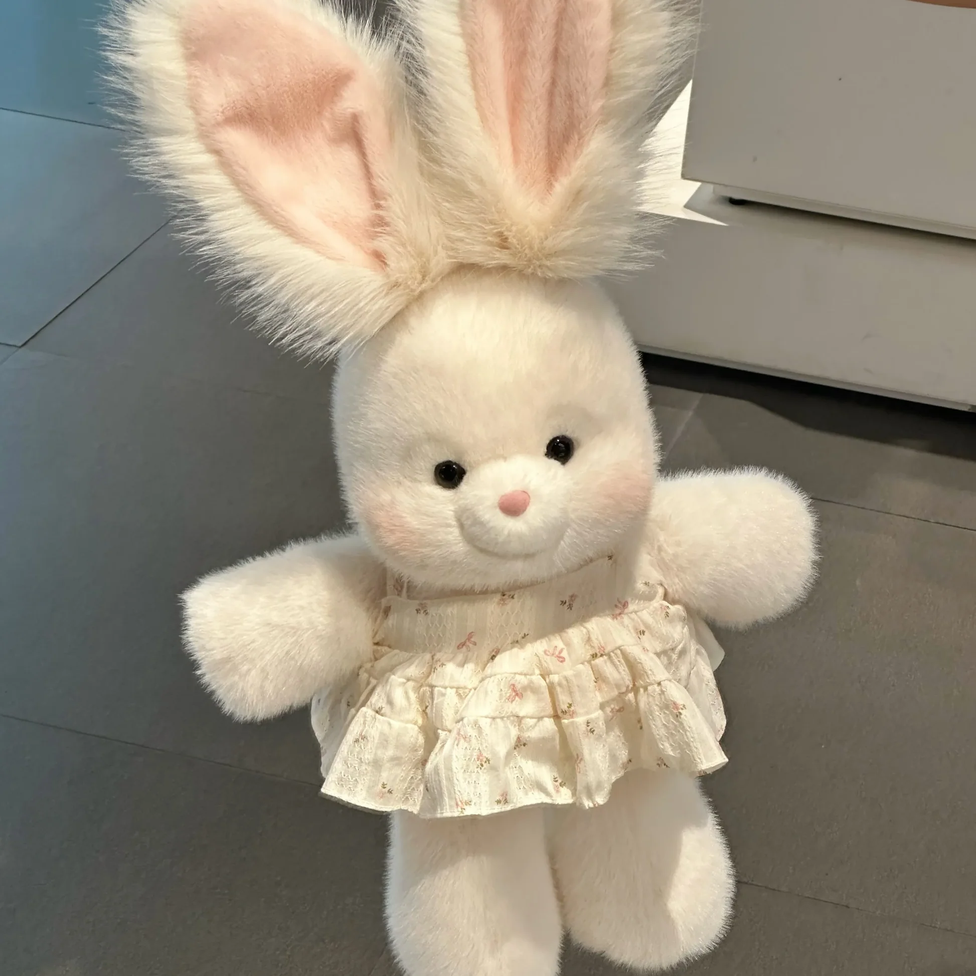 Cute Angora Rabbit Stuffed Animal（Size: 17.7" / H 45cm）