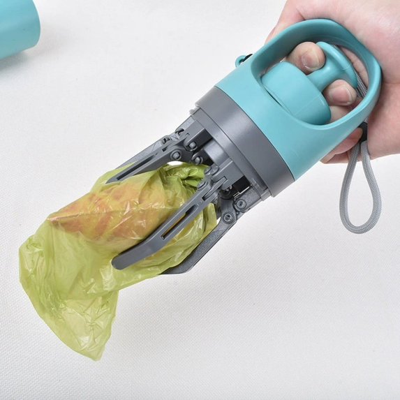 Portable pet pooper scooper