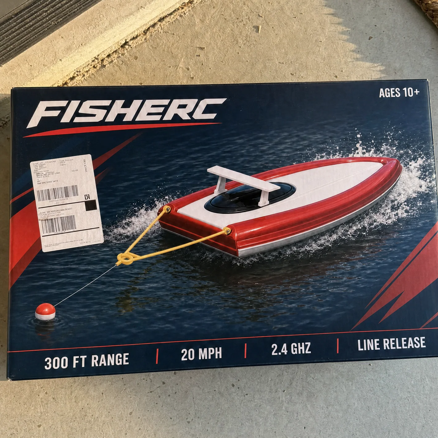 RC Fishing Boat