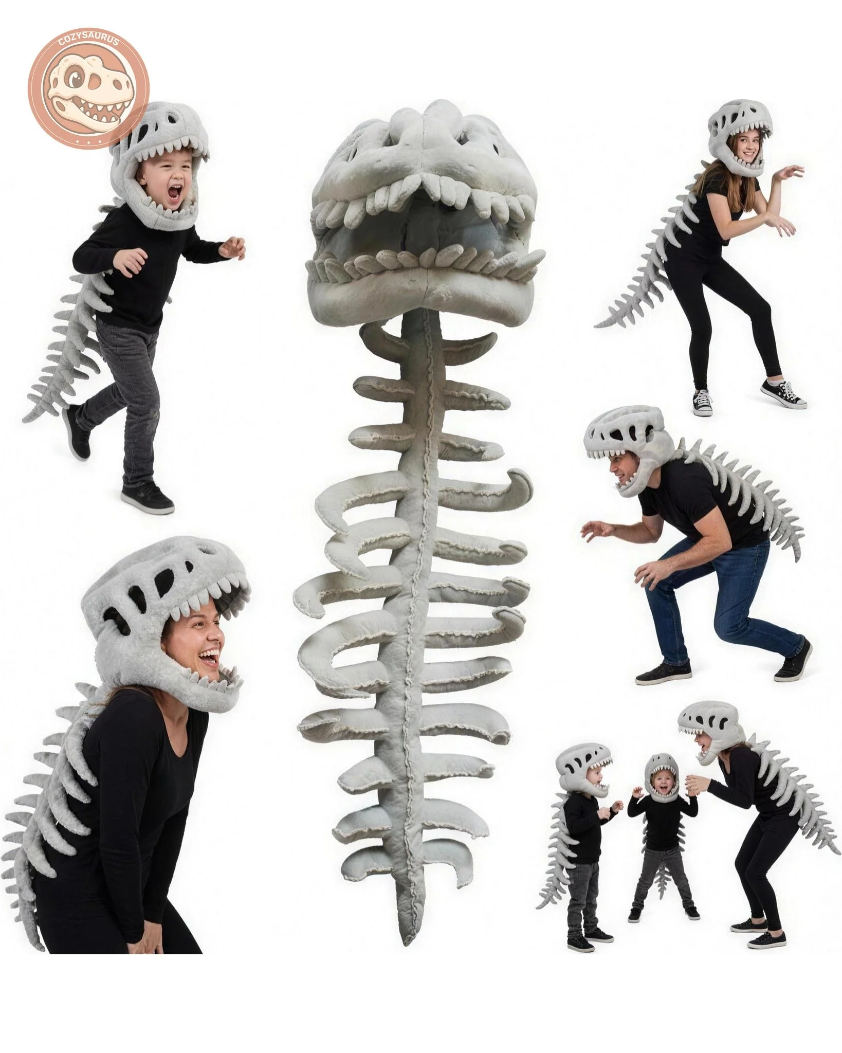 CozysaurusTM Dino Skeleton Costume