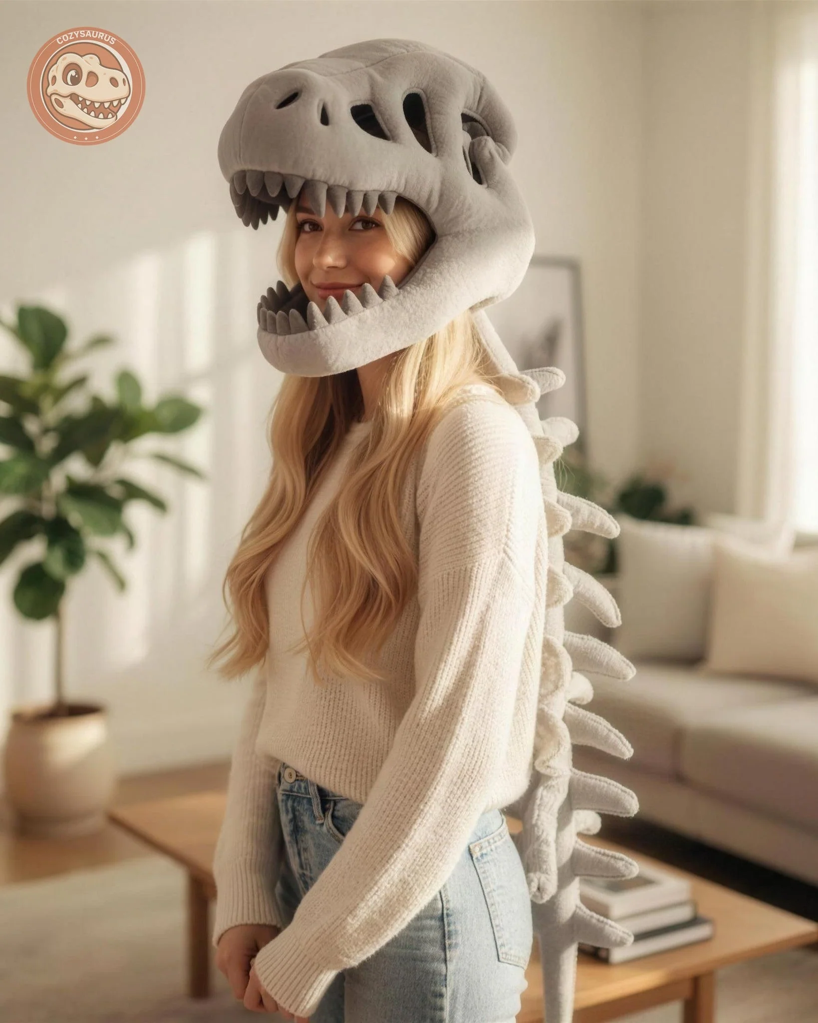 CozysaurusTM Dino Skeleton Costume