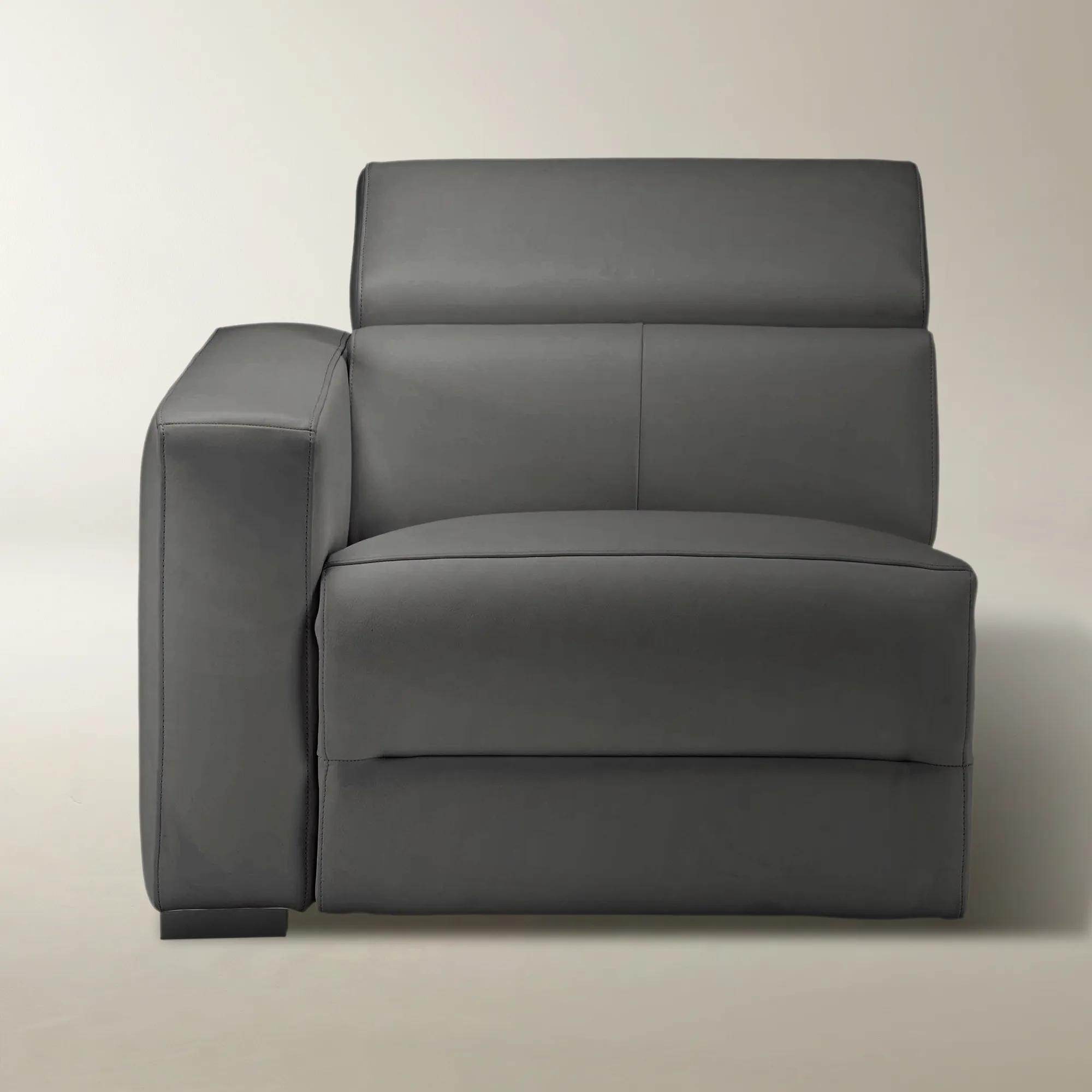 Verona Reclining Leather Sectional