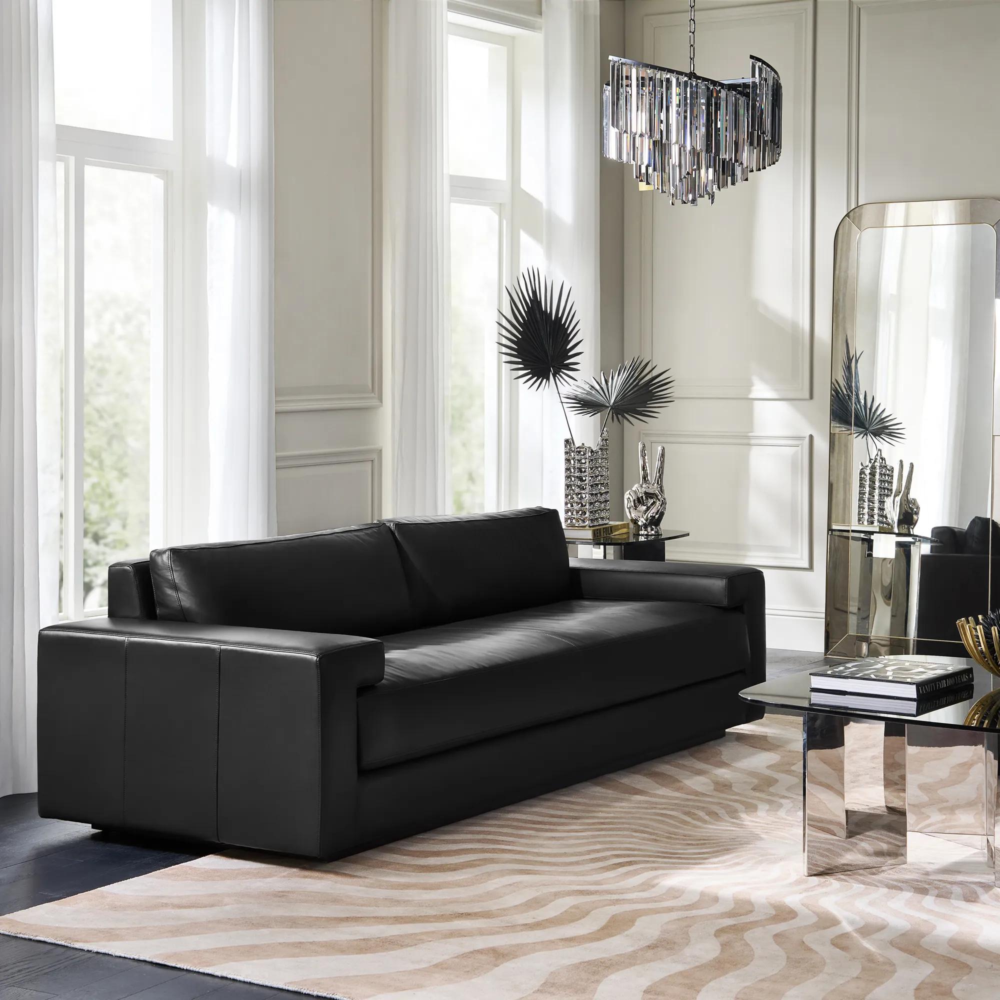 Ariel Leather Sofa