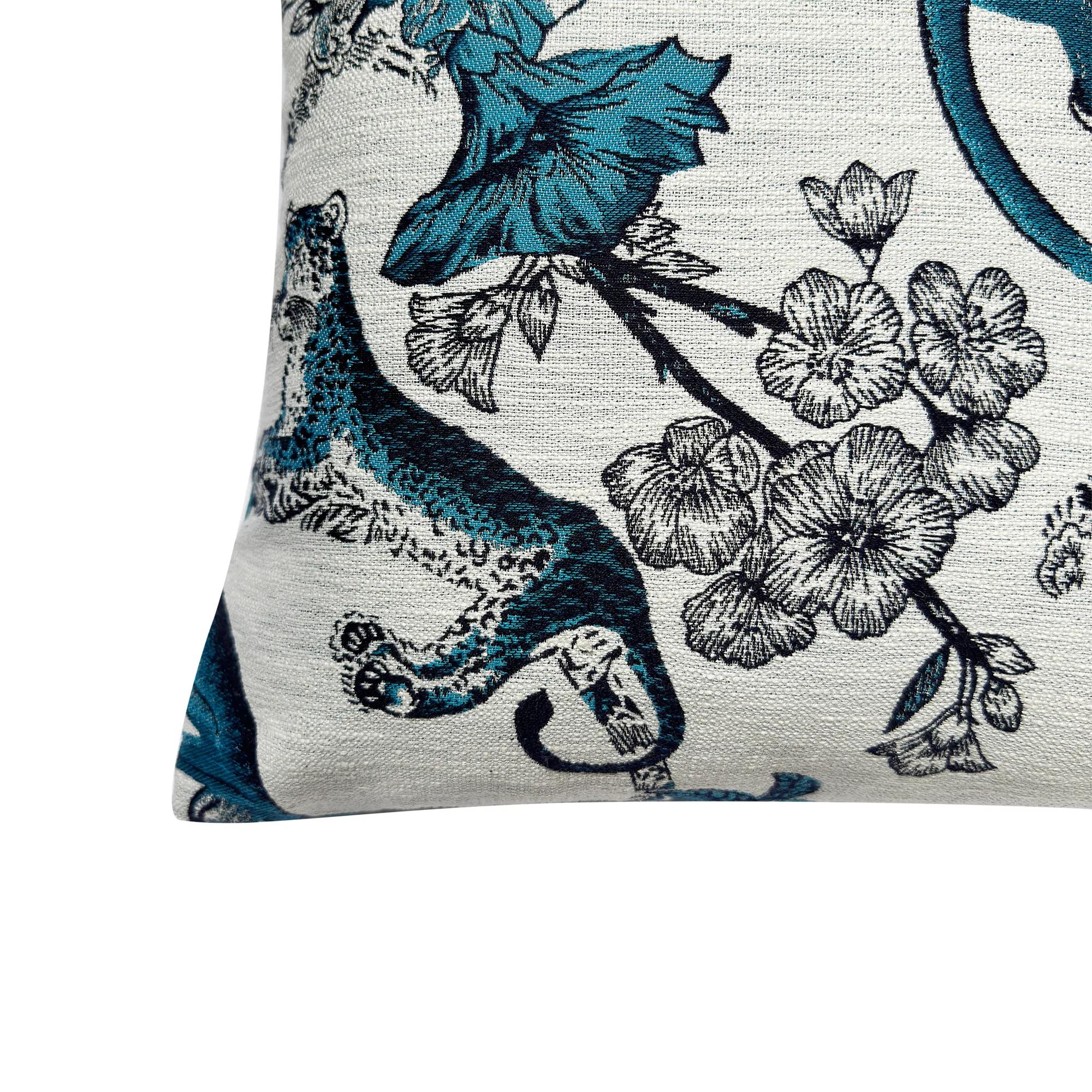Monkey Pillow 20" - Teal
