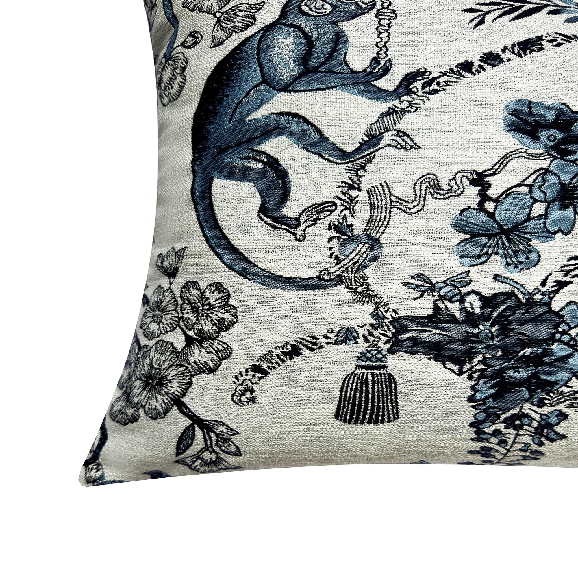 Monkey Pillow 20" - Navy