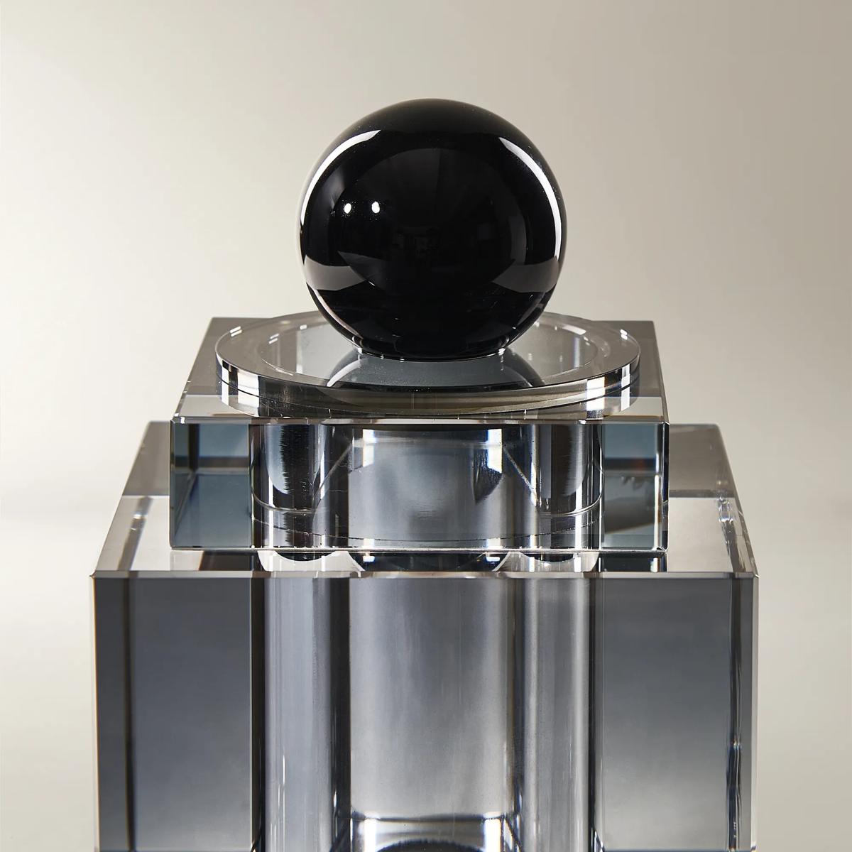 Deco Perfume Bottle - Graphite