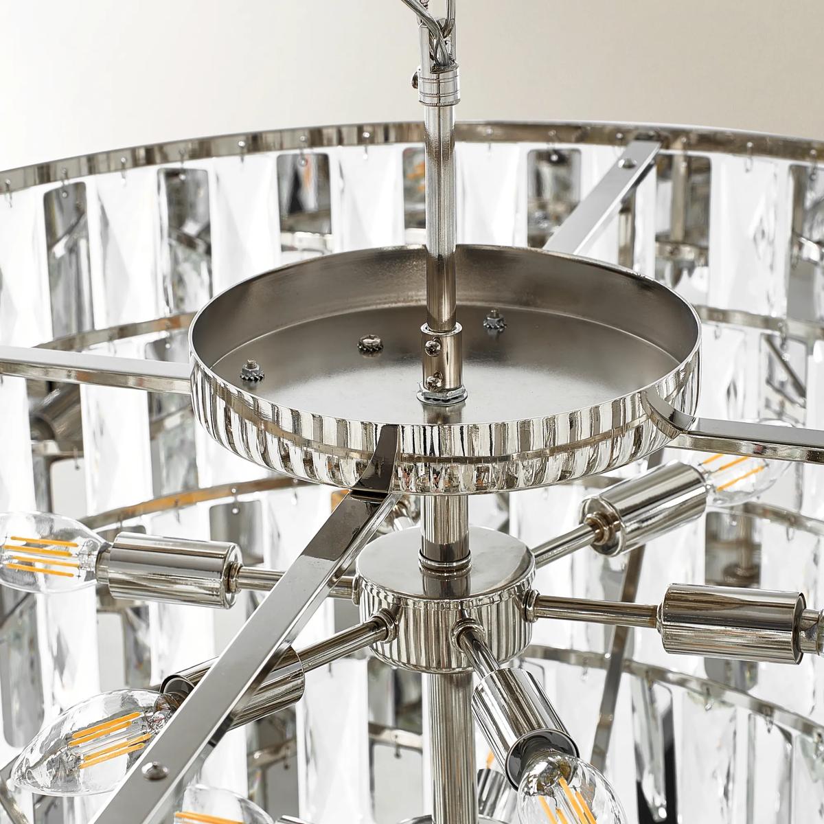 Avenue Crystal Chandelier 28.5"