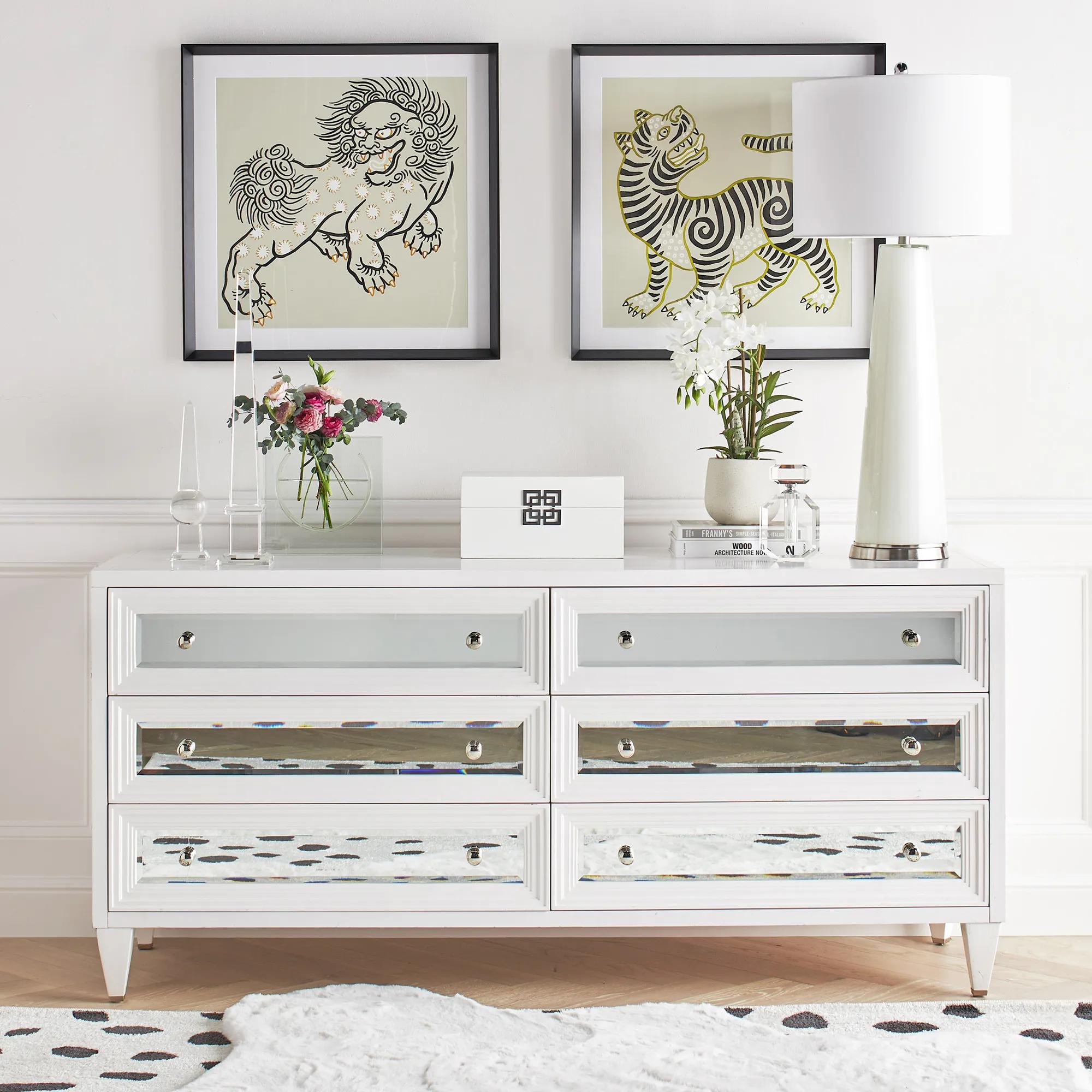 Century Table Lamp 40"-White