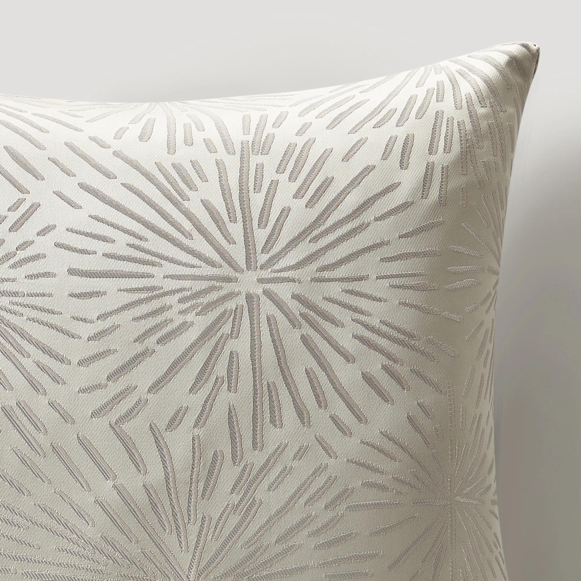 Starburst Jaqcuard Pillow 22"