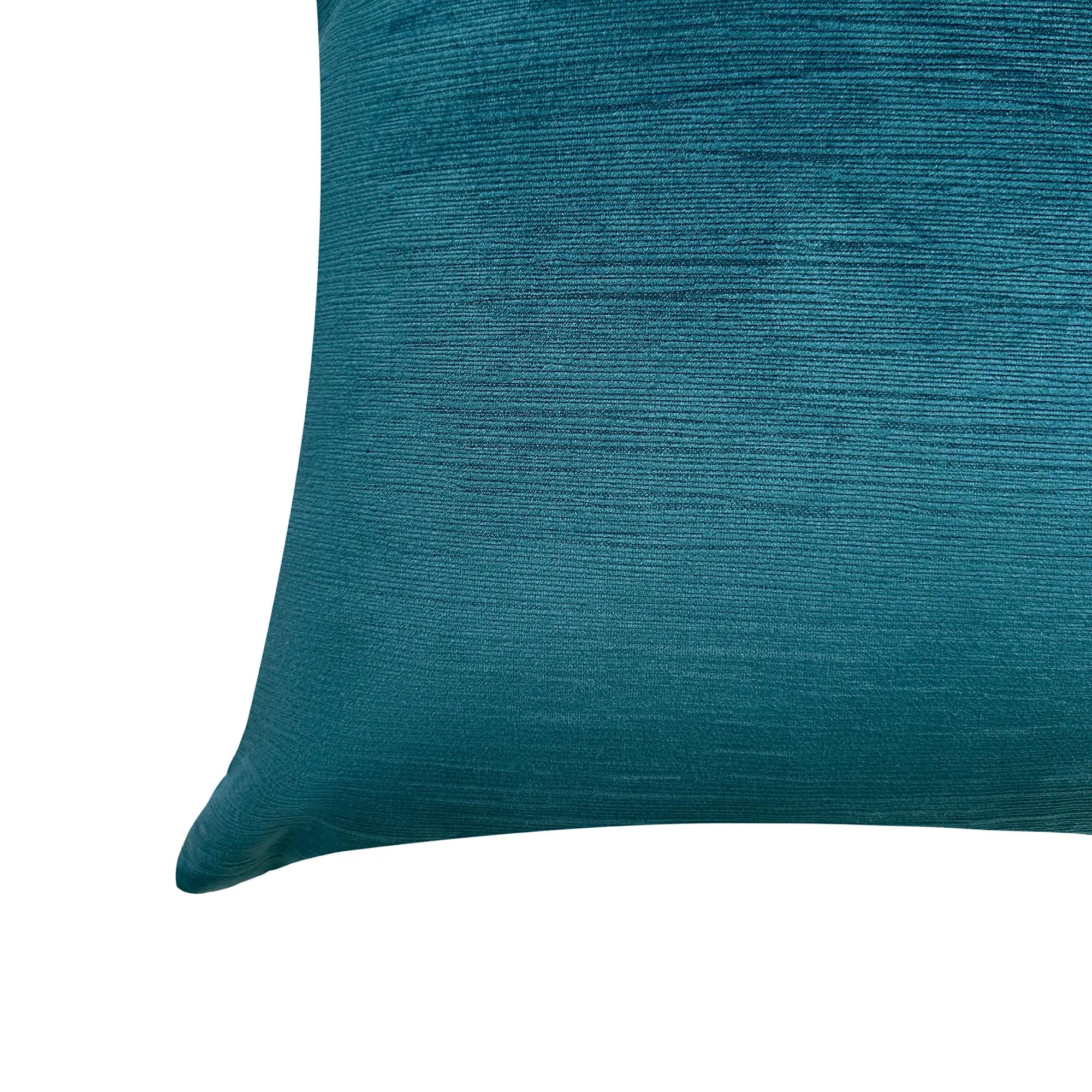 Solid Texture Pillow 20" - Teal
