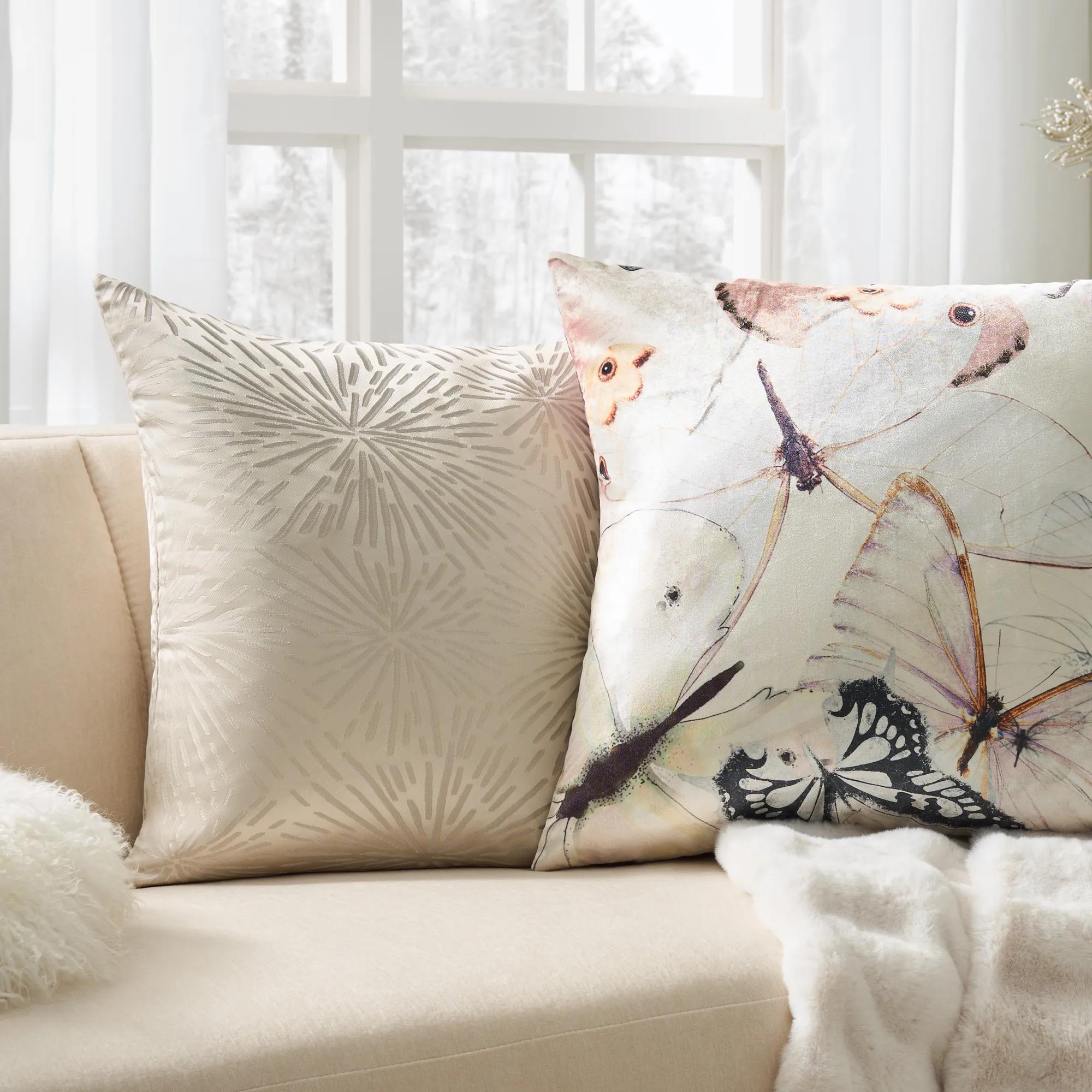 Starburst Jaqcuard Pillow 22"