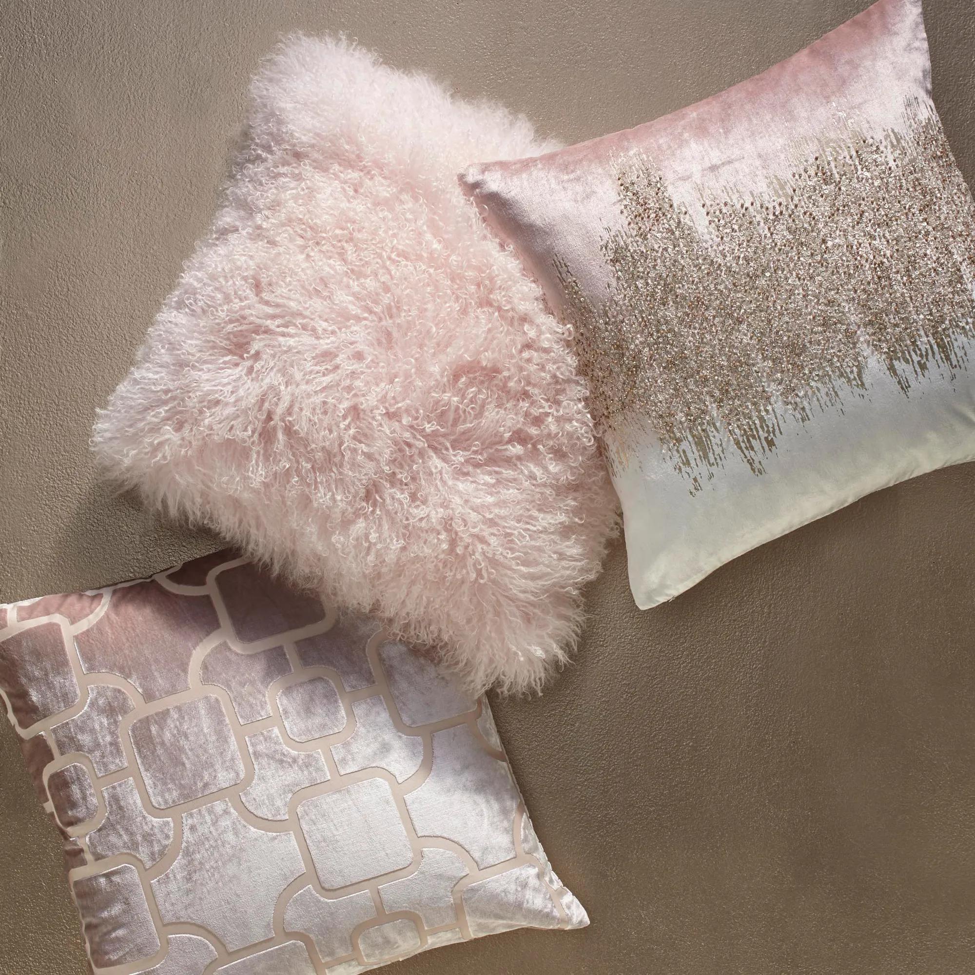 Joie De Vivre Pillow 22" - Blush