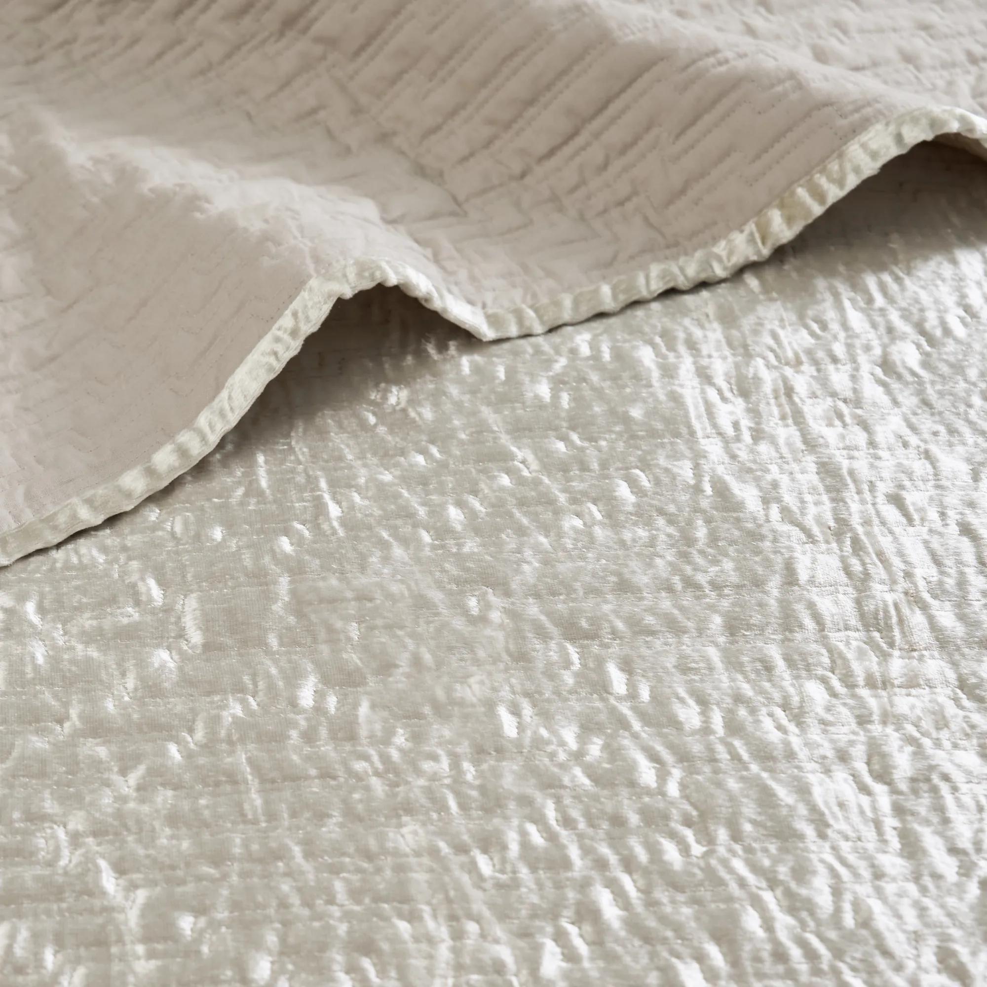 Glam Velvet Bedding - Grey