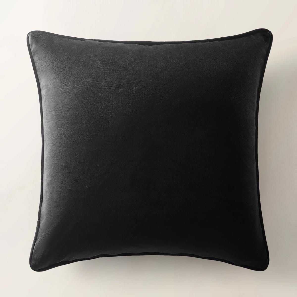 Grace Holiday Pillow 20" - Black