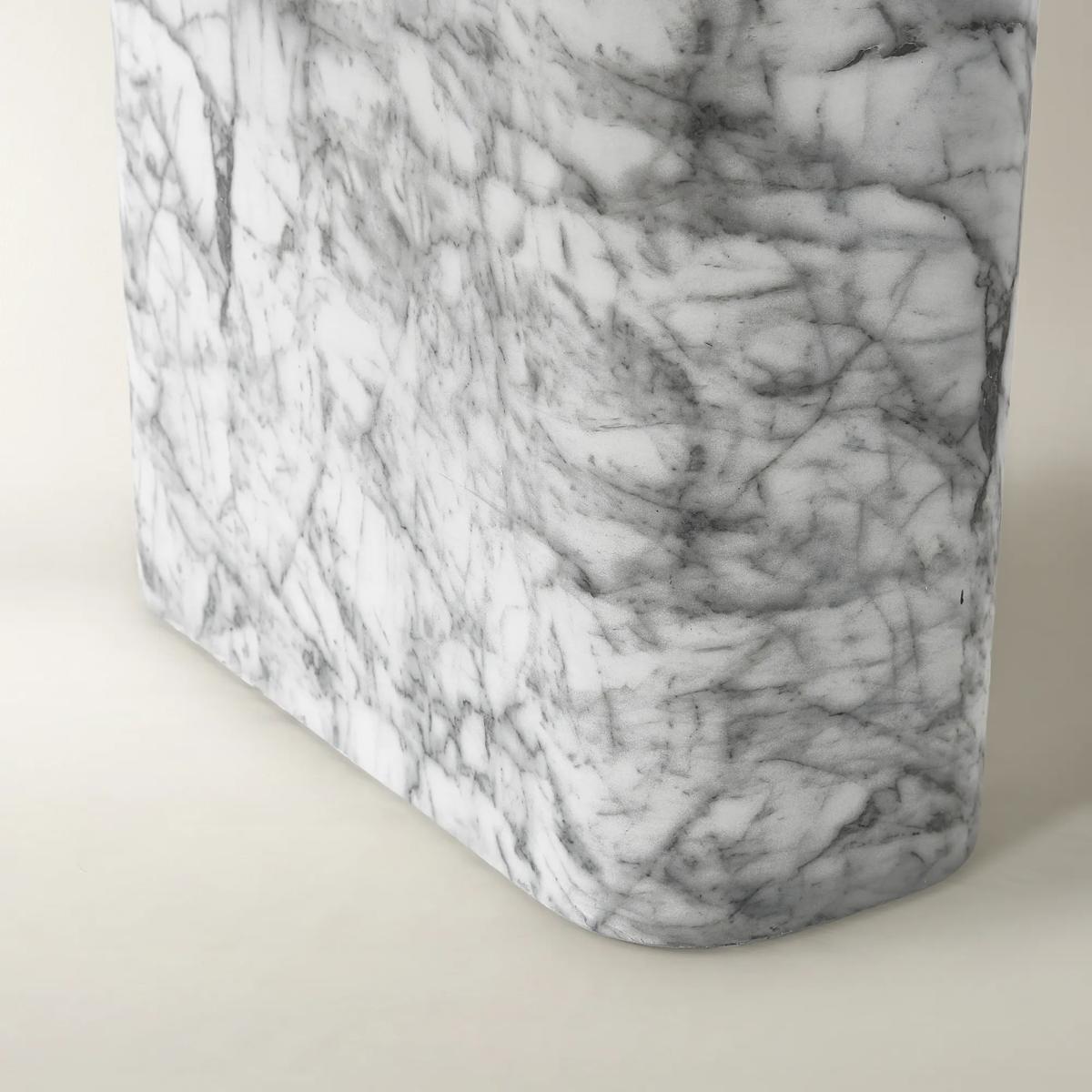 Silex Faux Marble Dining Table (94.5")