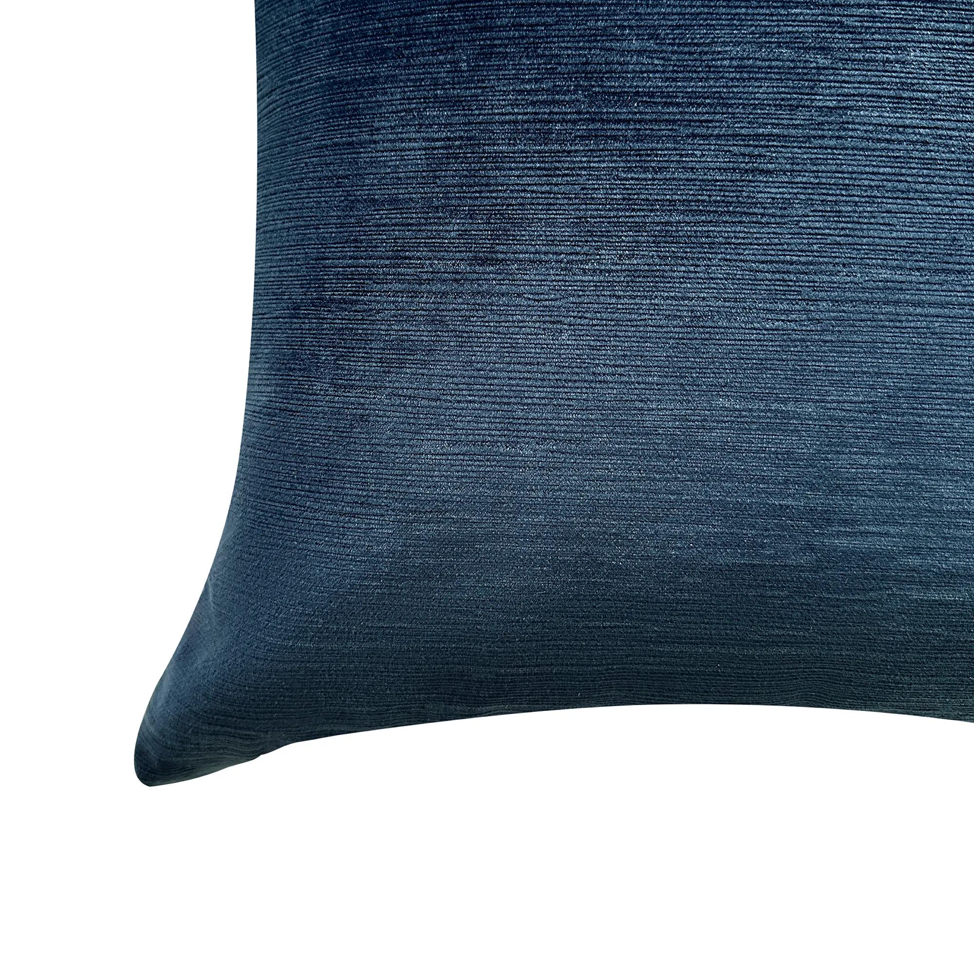 Solid Texture Pillow 20" - Midnight