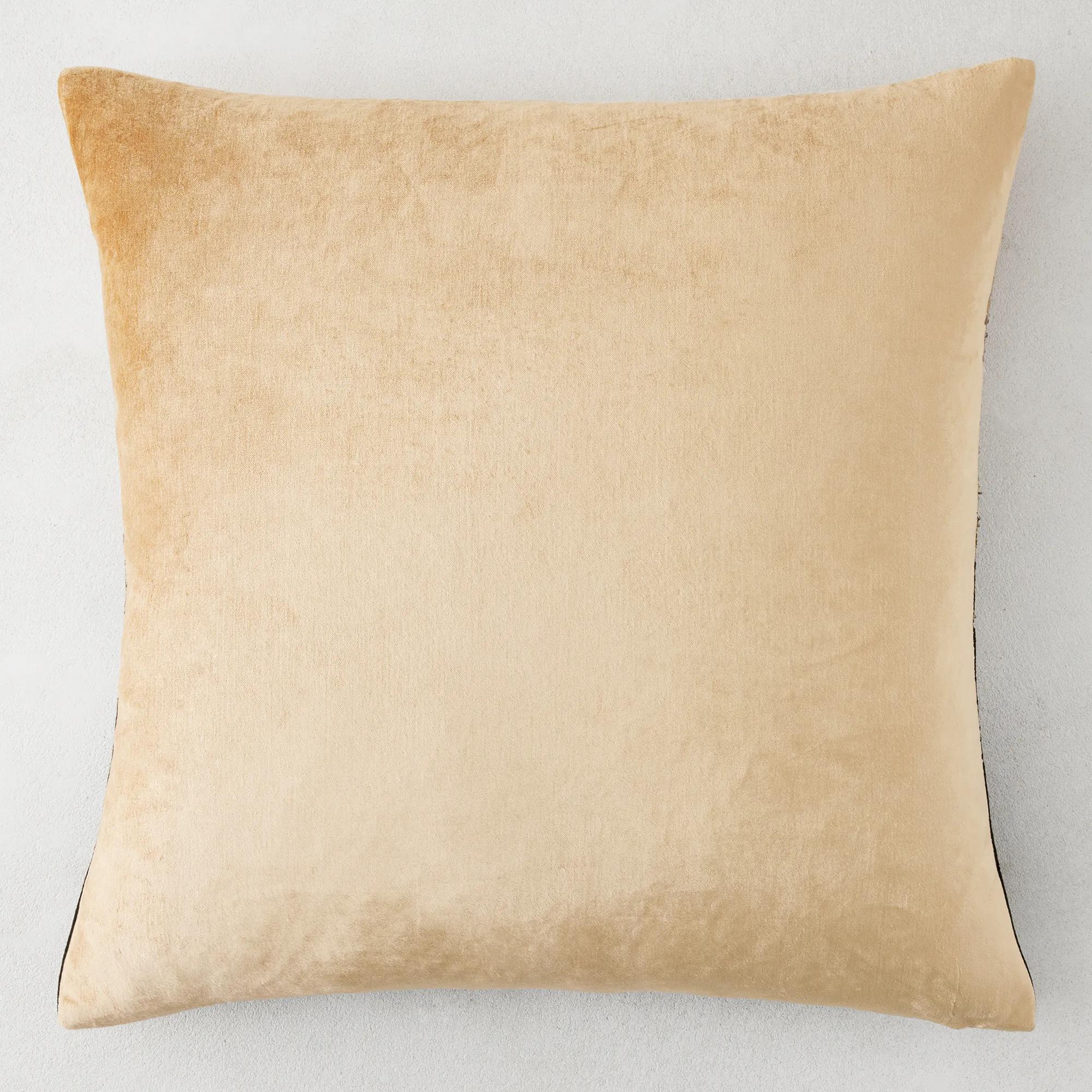 Joie De Vivre Pillow 22" - Gold/Black