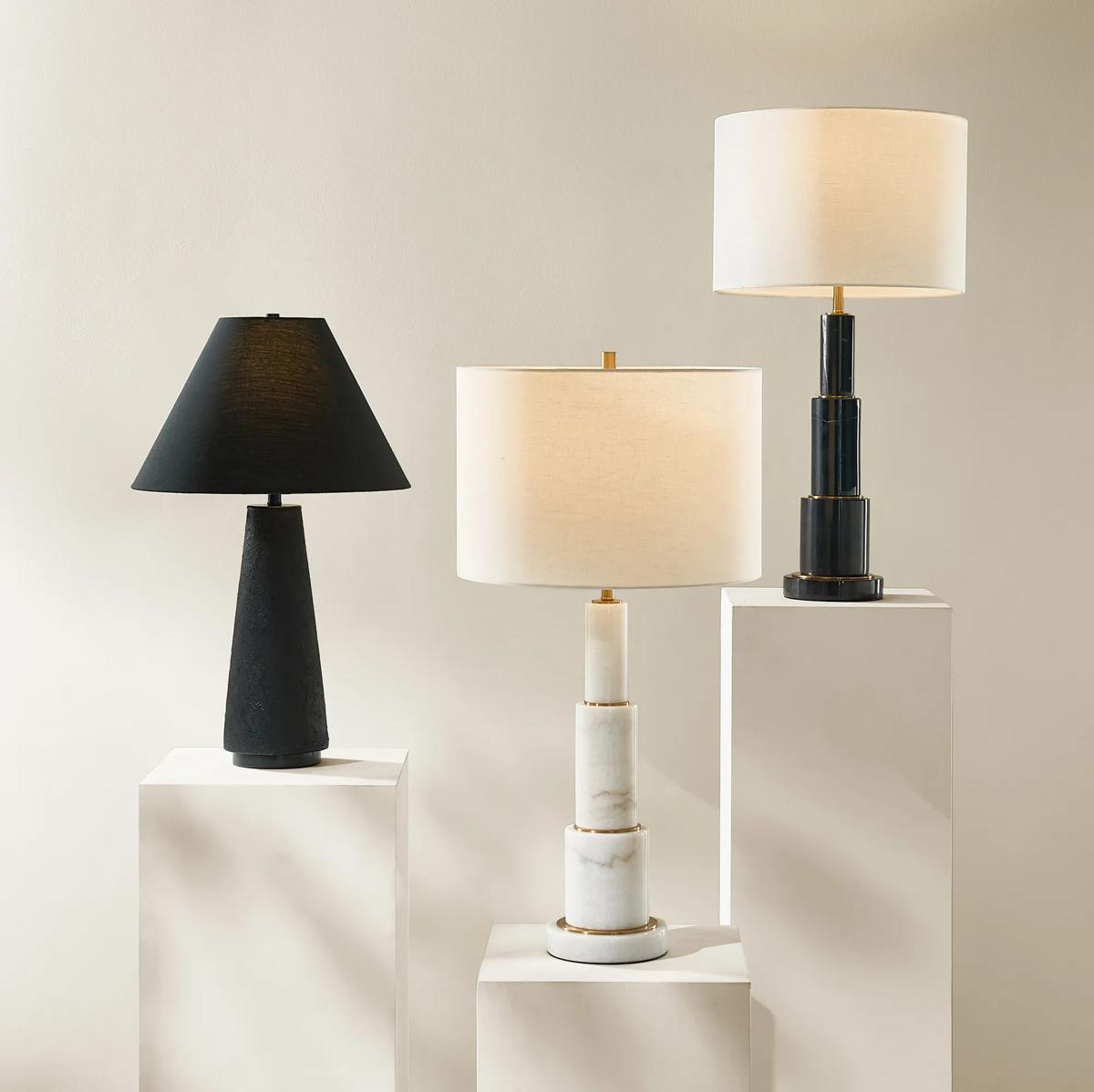 Beton Table Lamp - Black