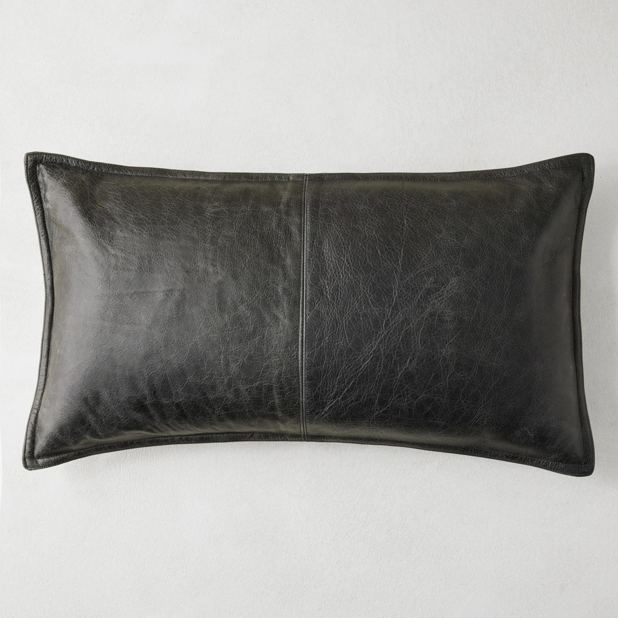 Dylan Lumbar Pillow 14" x 26" - Onyx