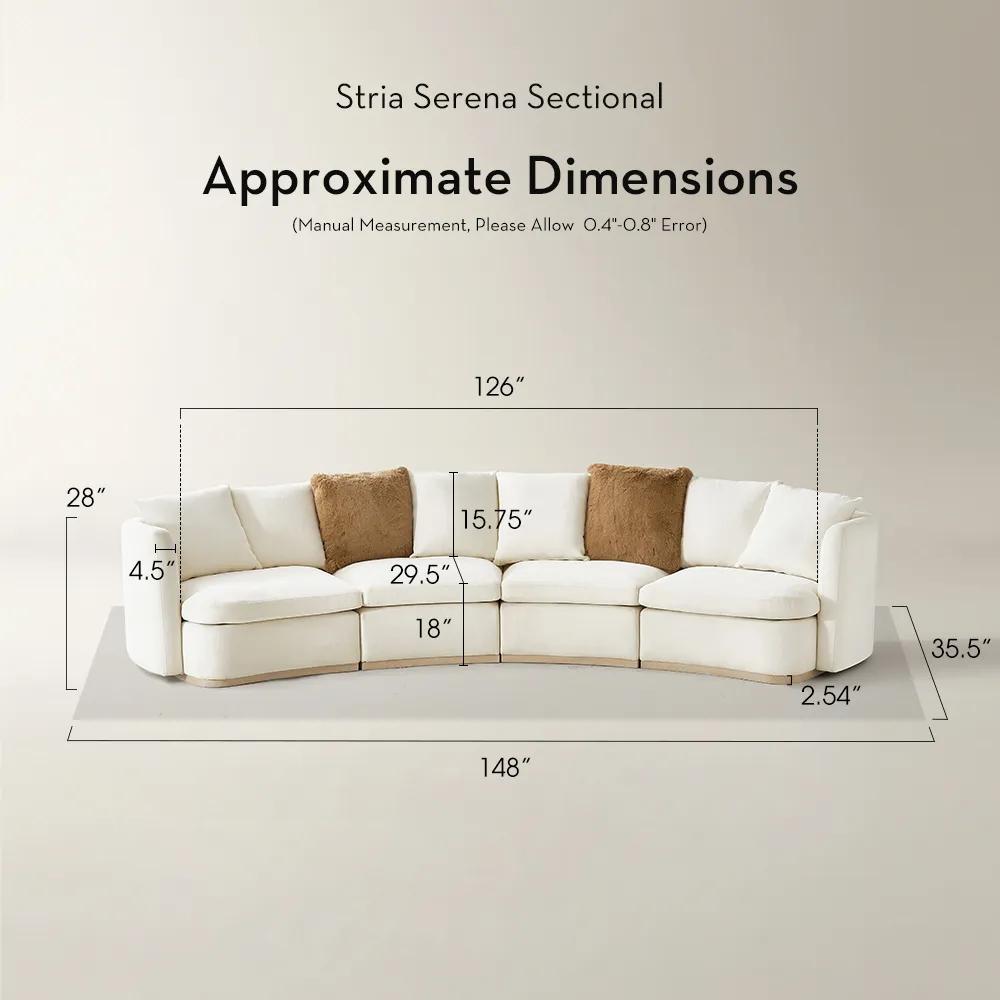 Stria Sectional Components - Bulid Your Own