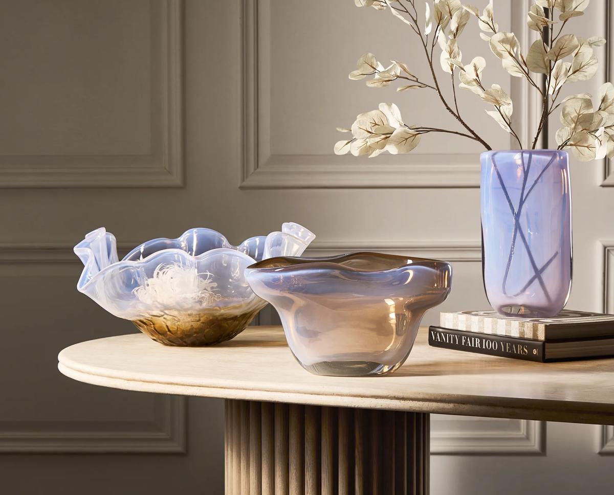 Glacier Glass Bowl