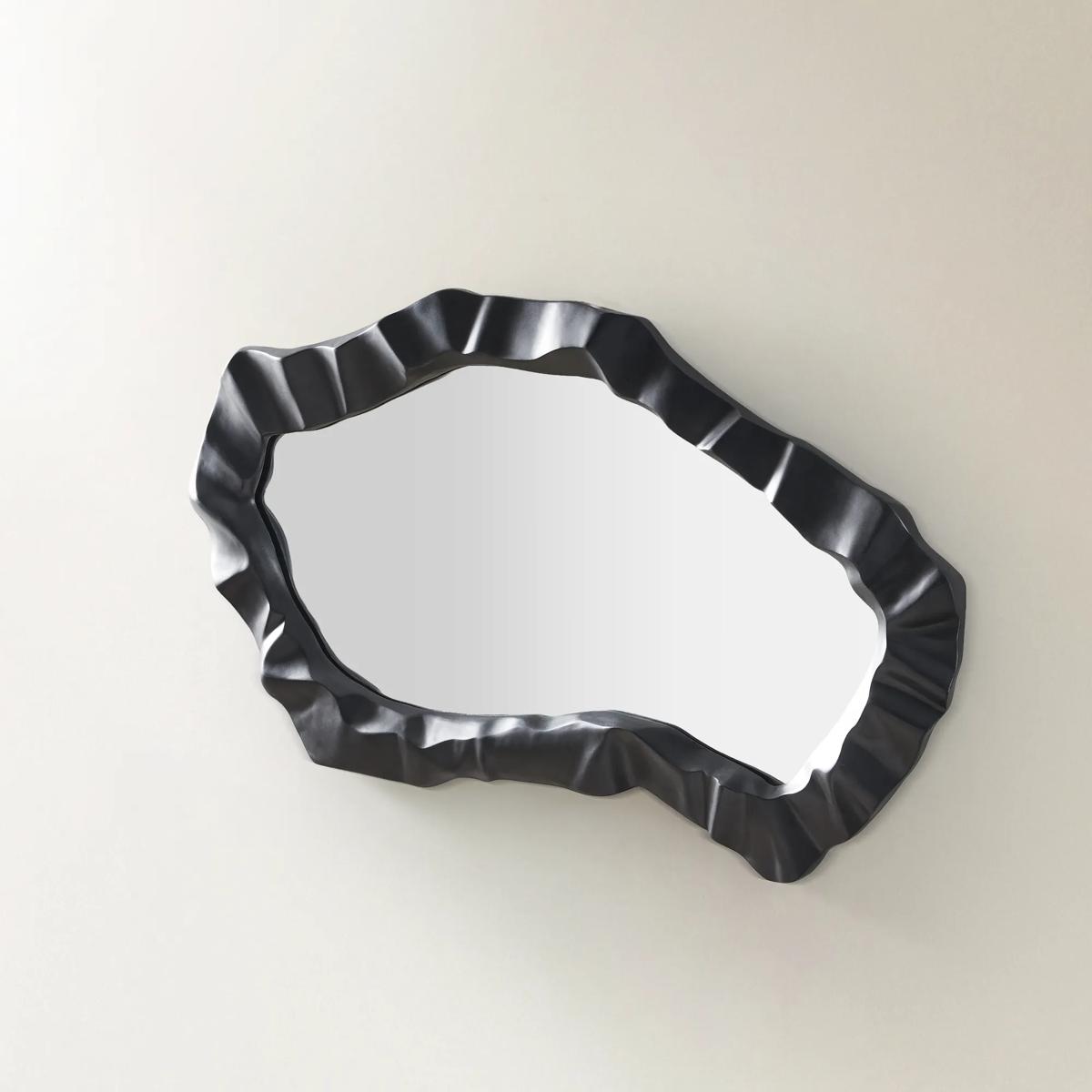 Islay Wall Mirror - Black