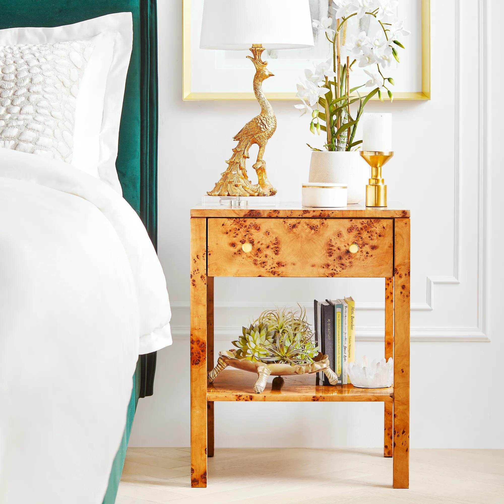 Peacock Table Lamp