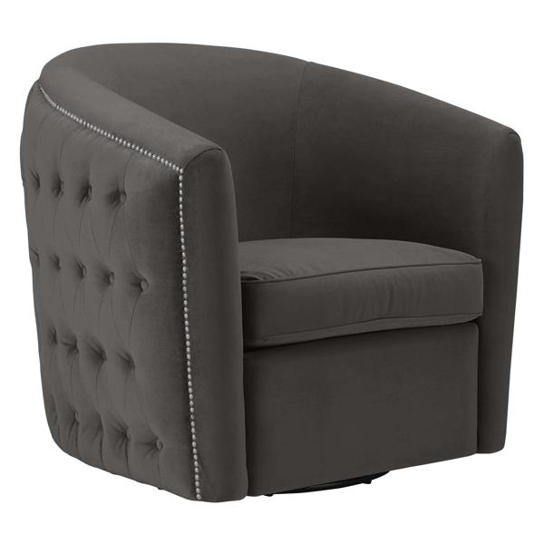 Aria Tufted Swivel Chair