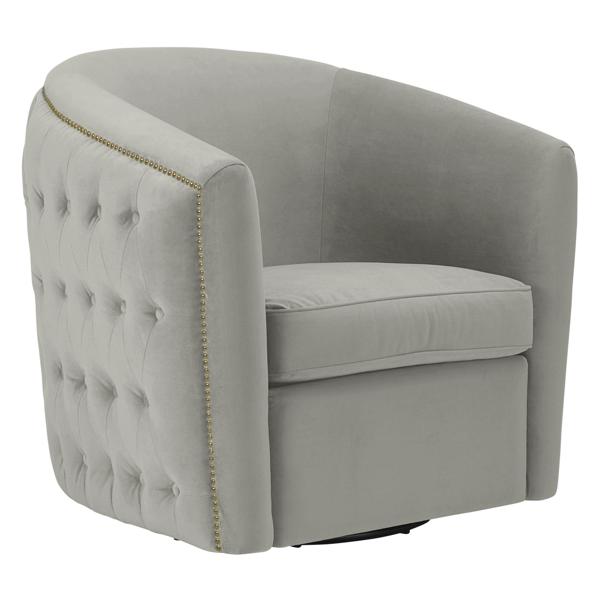 Aria Tufted Swivel Chair