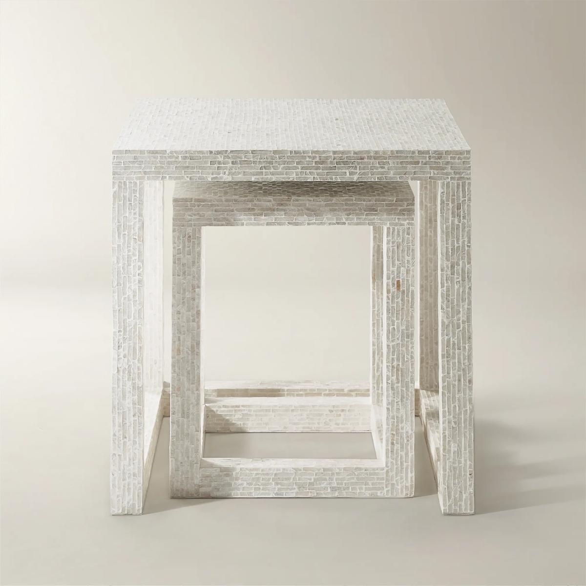 Ivori Nesting Table