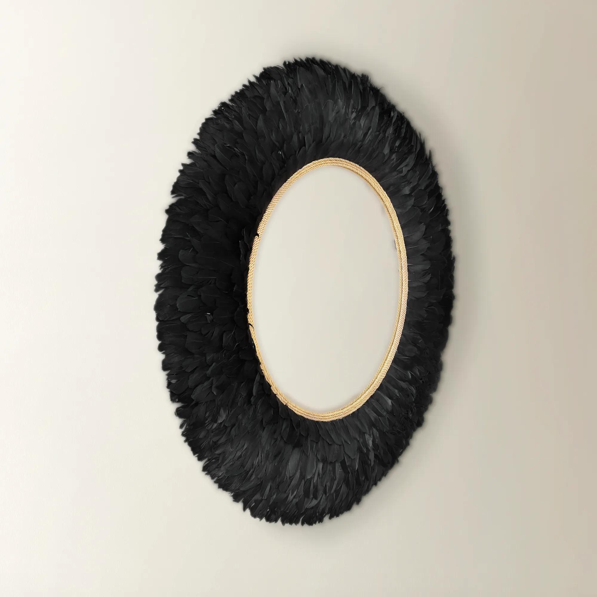 Nikki Chu - Midnight Feather Mirror
