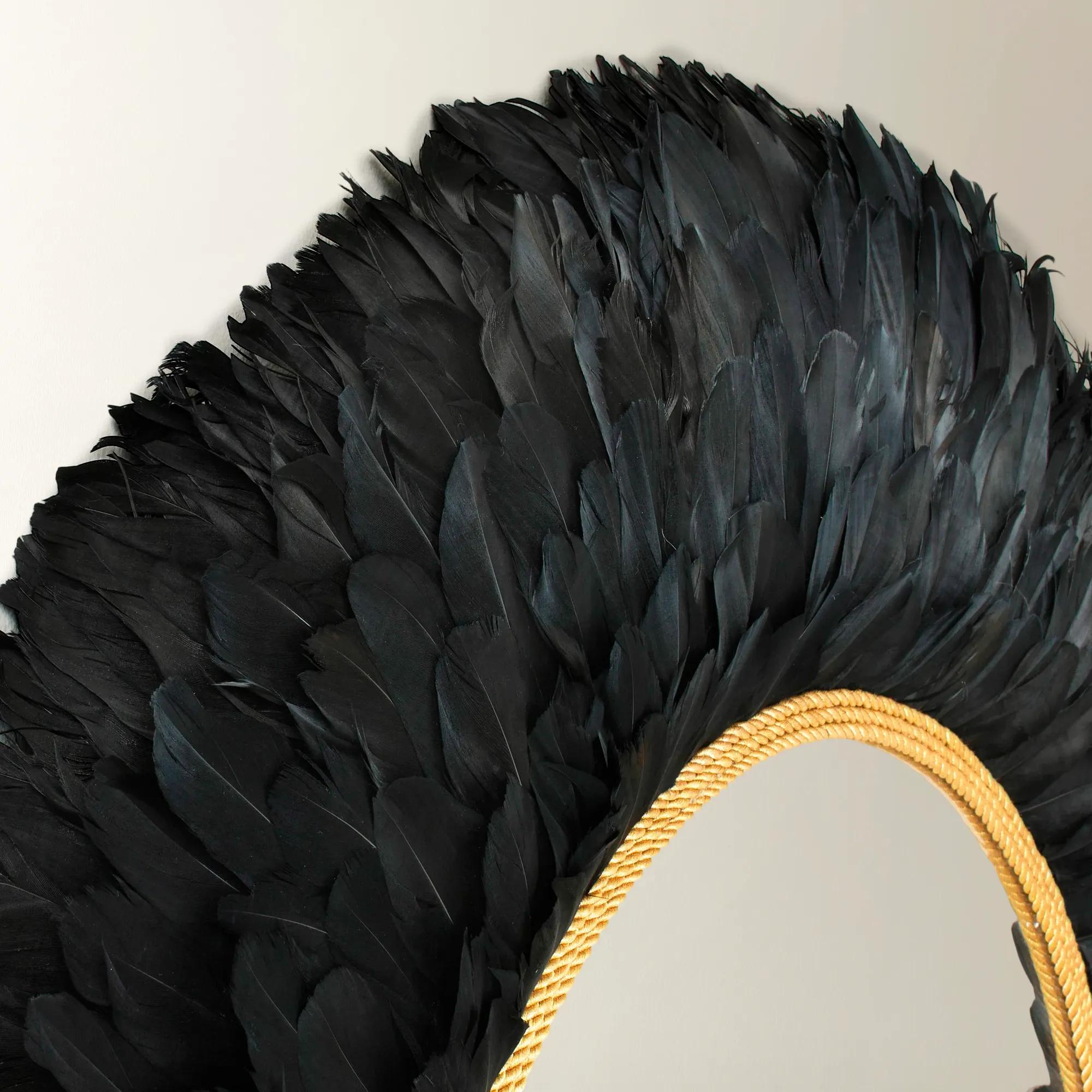 Nikki Chu - Midnight Feather Mirror