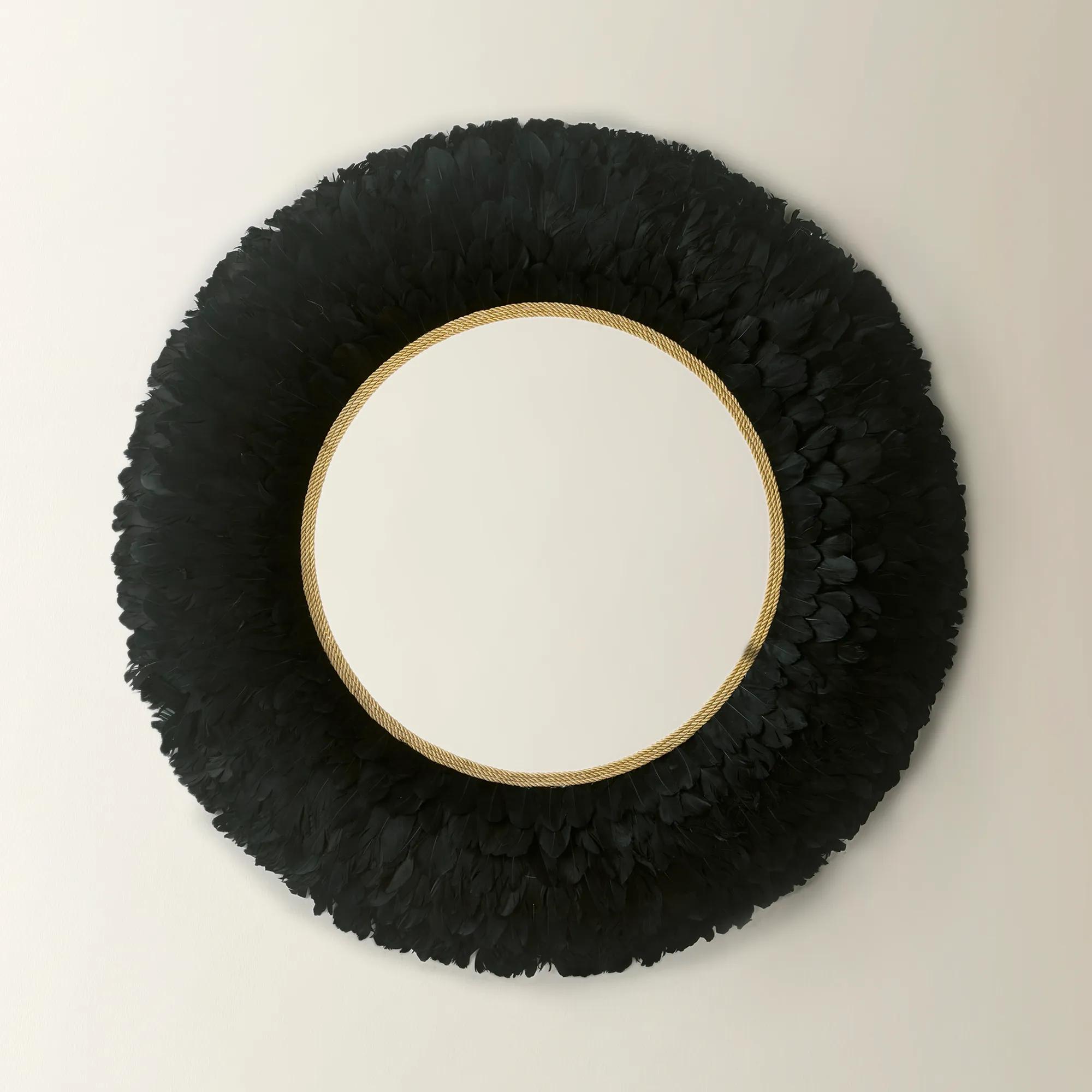 Nikki Chu - Midnight Feather Mirror