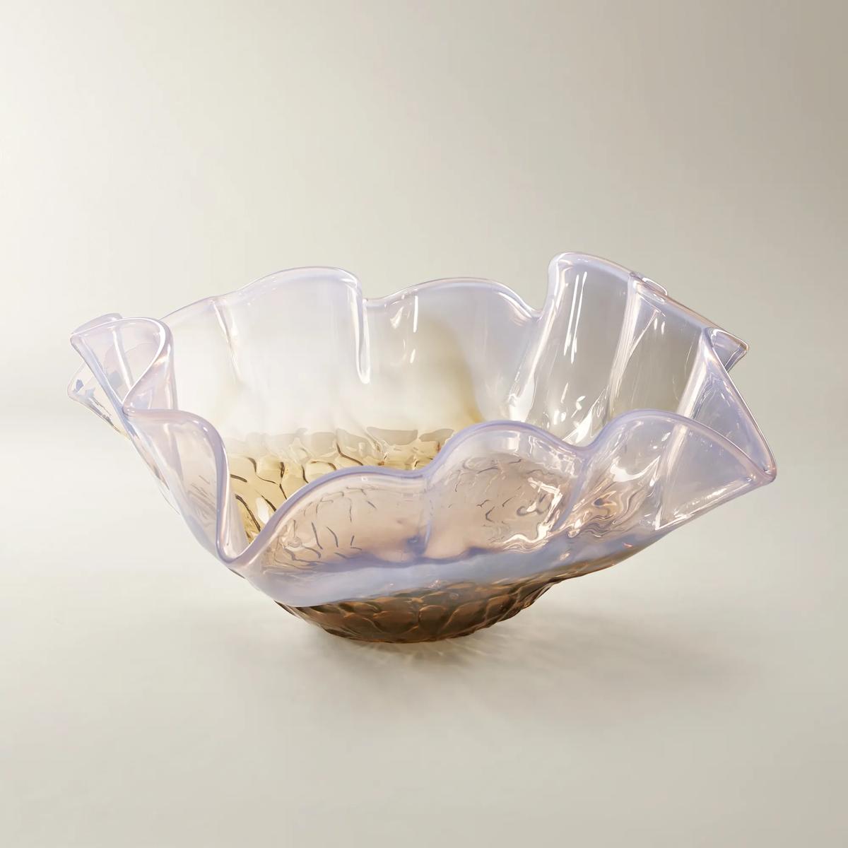 Glacier Glass Bowl