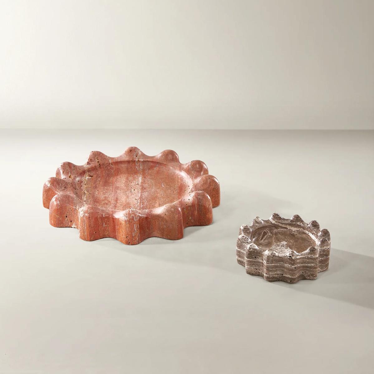 Flora Marble Catchall - Large