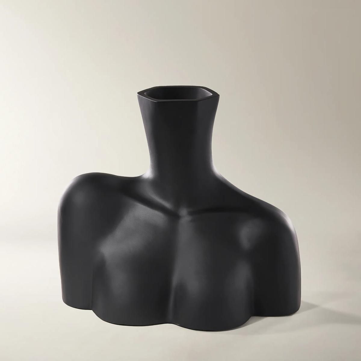Figure Vase - Black