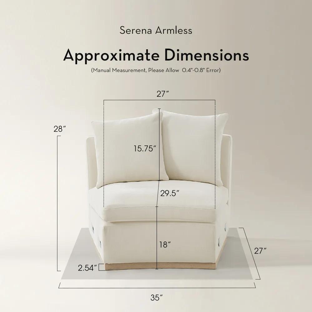 Stria Sectional Components - Bulid Your Own
