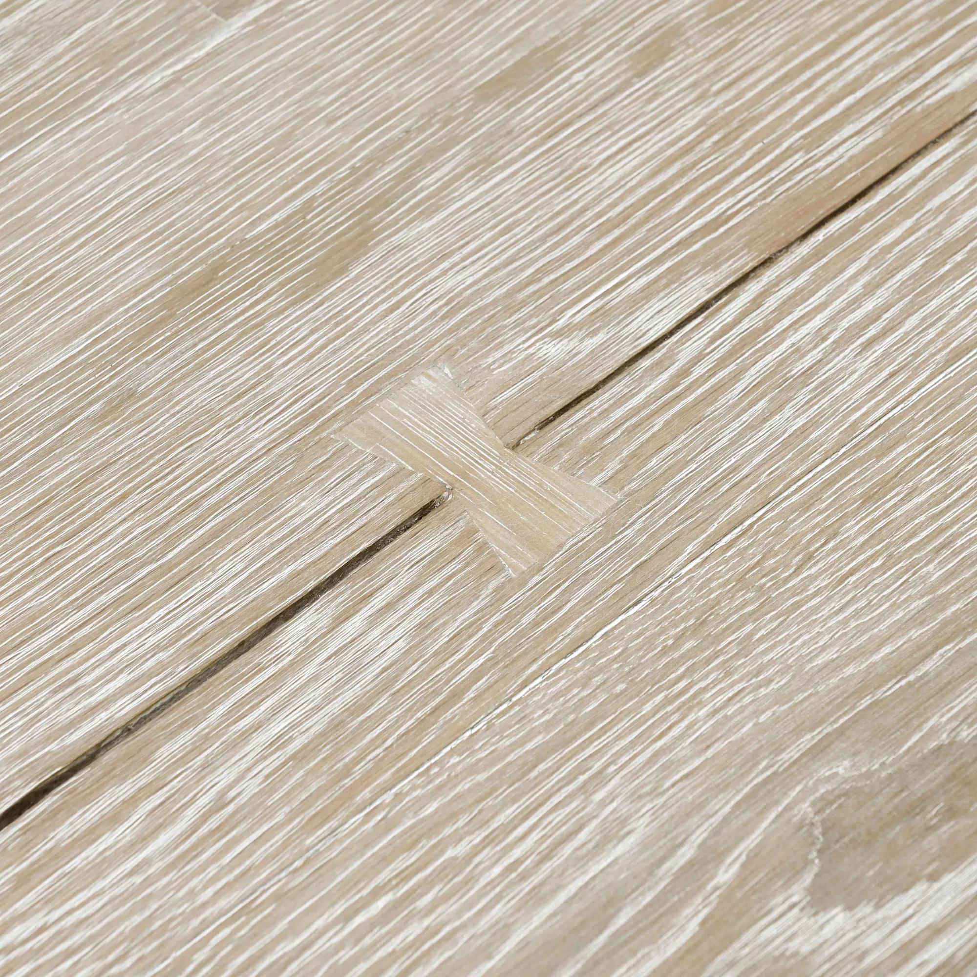 Bristol Reclaimed Oak 72" Console Table - Aged Cream