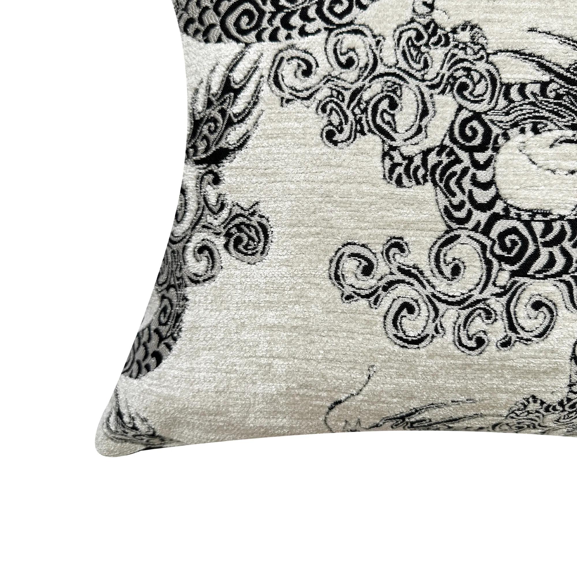 Dragonette Pillow 20" - White