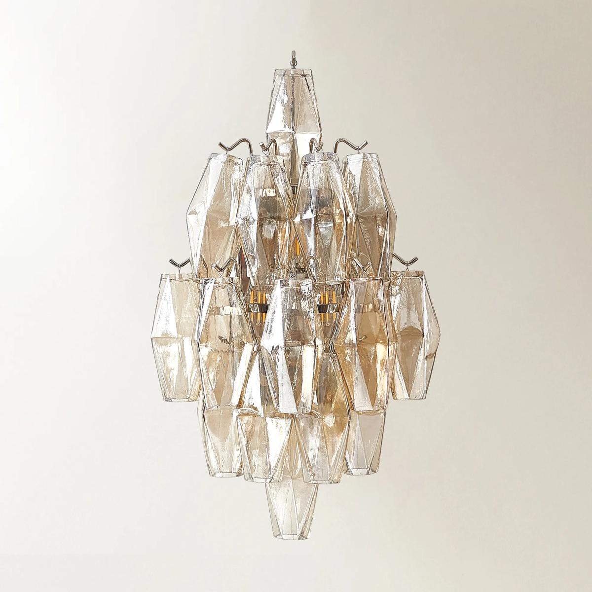 Cosima Glass Sconce 19.75" - Champagne