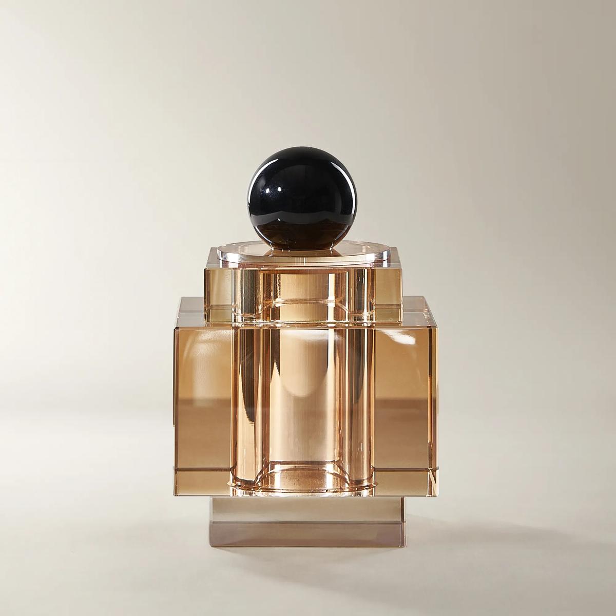Deco Perfume Bottle - Amber