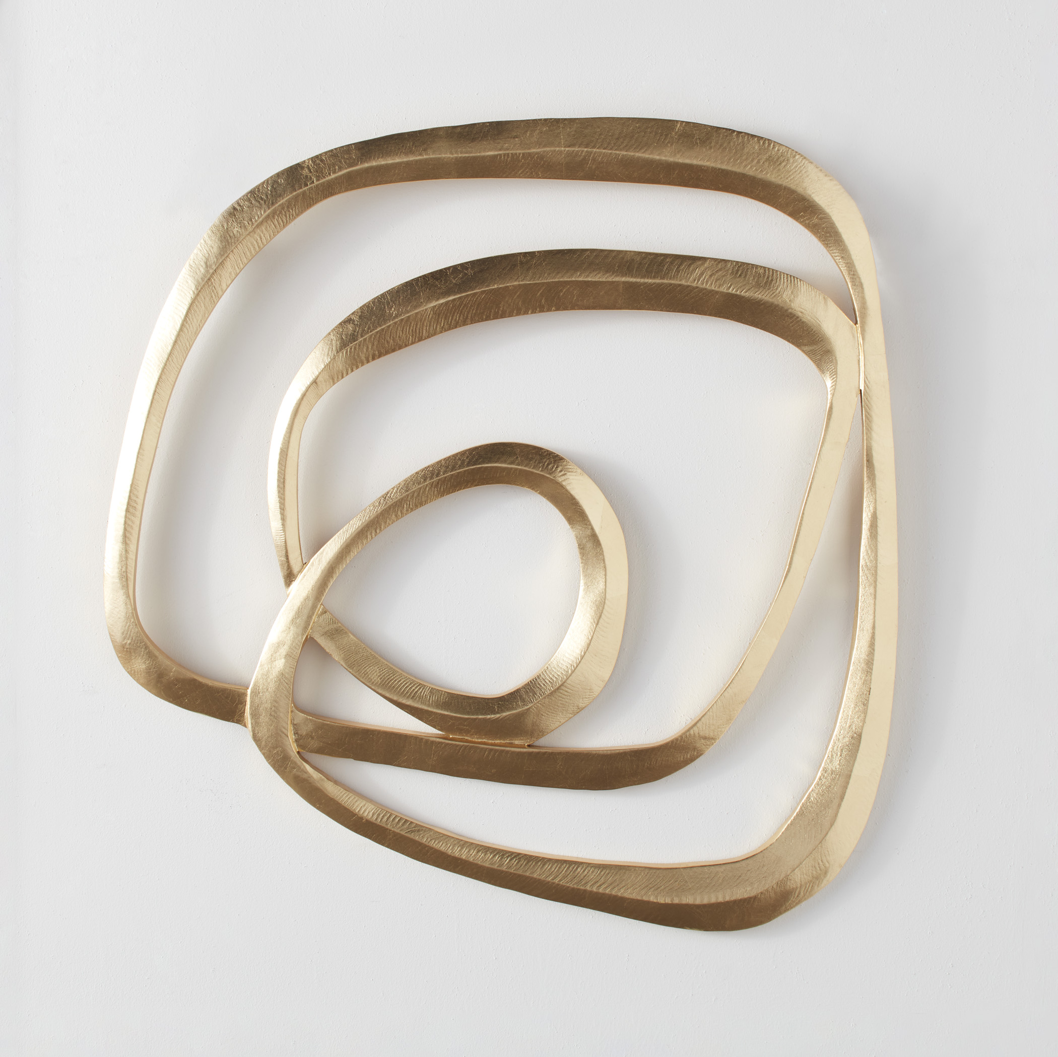 Infinity Gold Leaf Wood Wall Decor 31.5" x 31.5"
