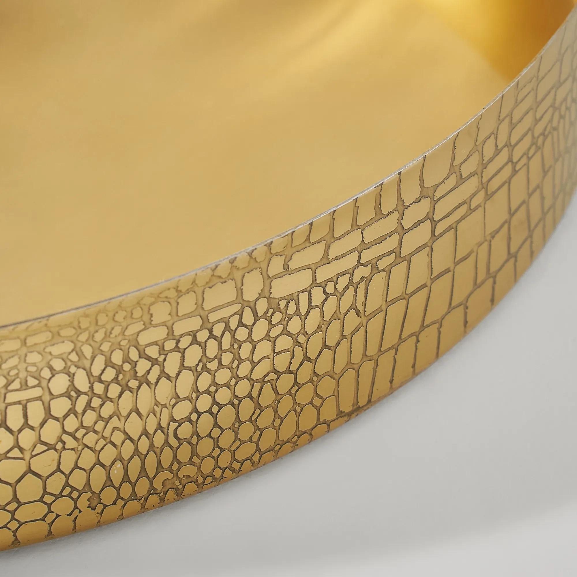 Croc Embossed Tray
