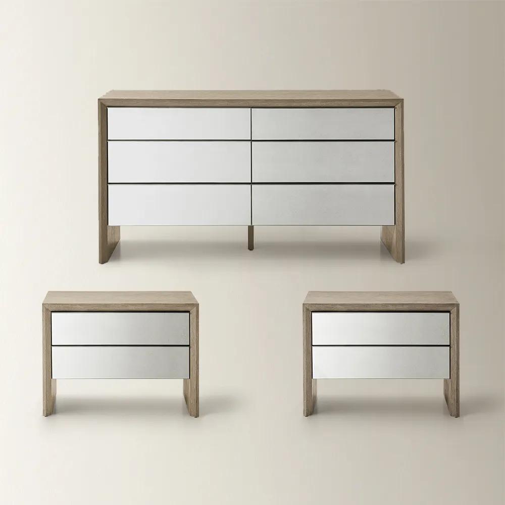 Glimmer Set of 3 Bedroom